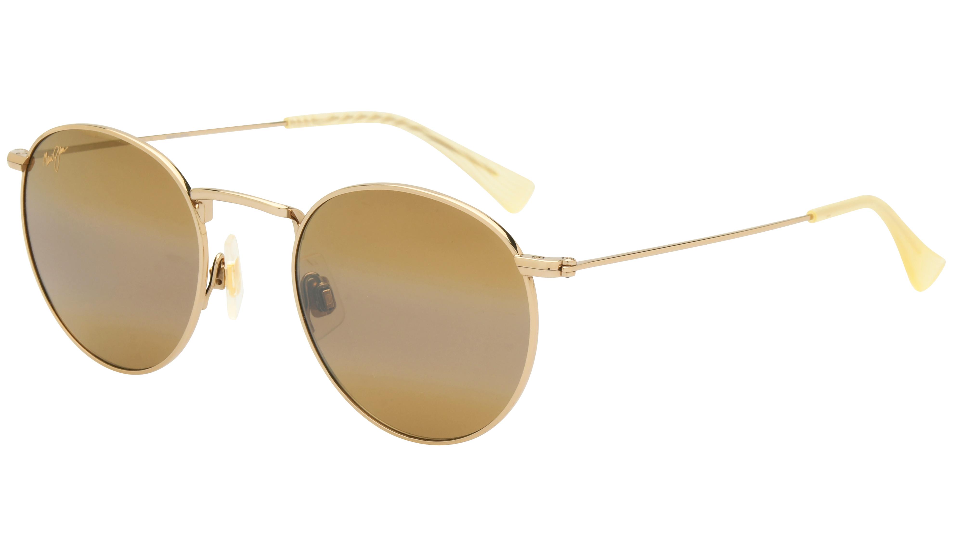 Lunettes de soleil  Homme Or Ronde Mj0667S Trois-Quart