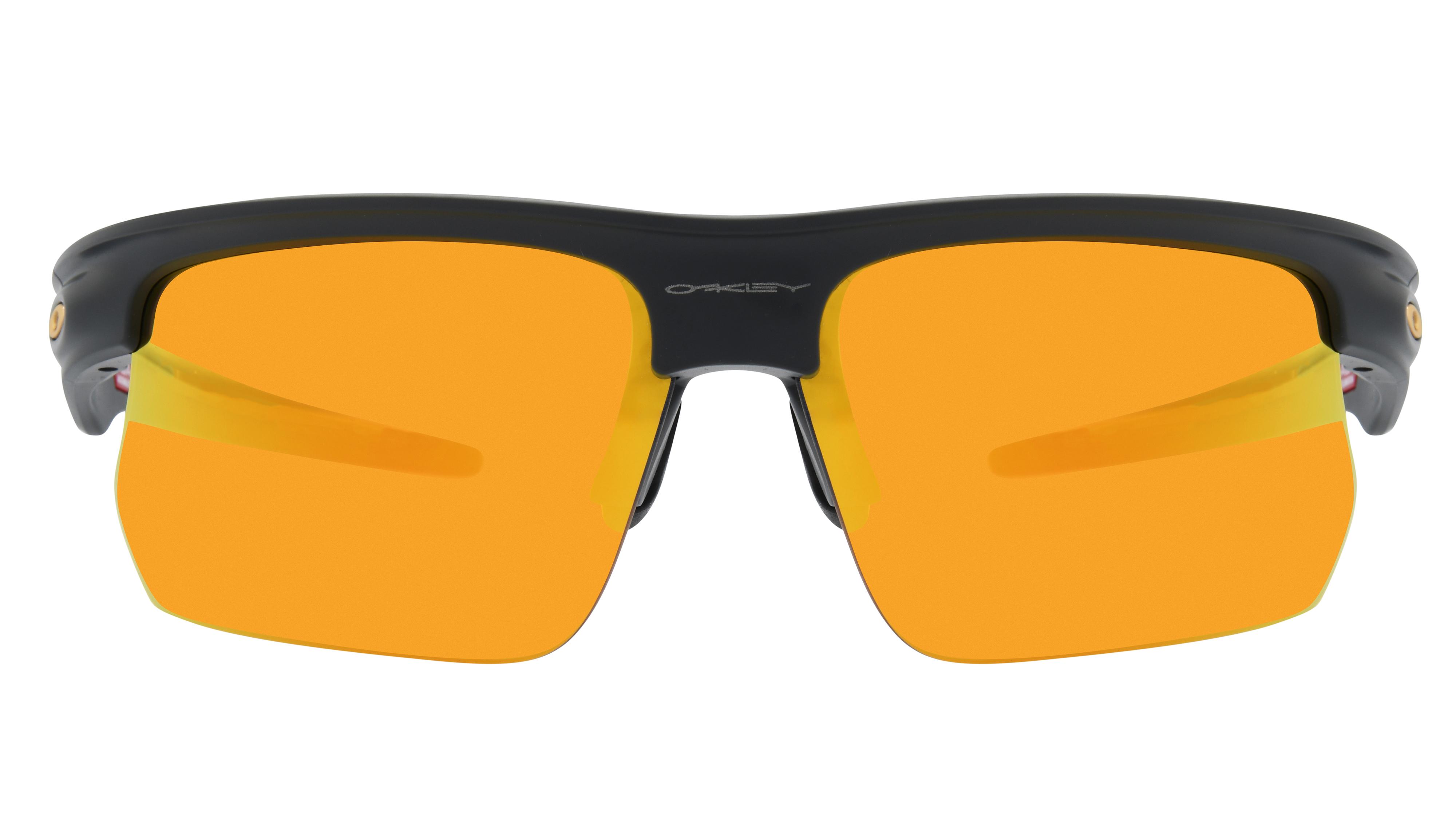 Lunettes de soleil Oakley Mixte Noir Rectangle Oo9400 Face