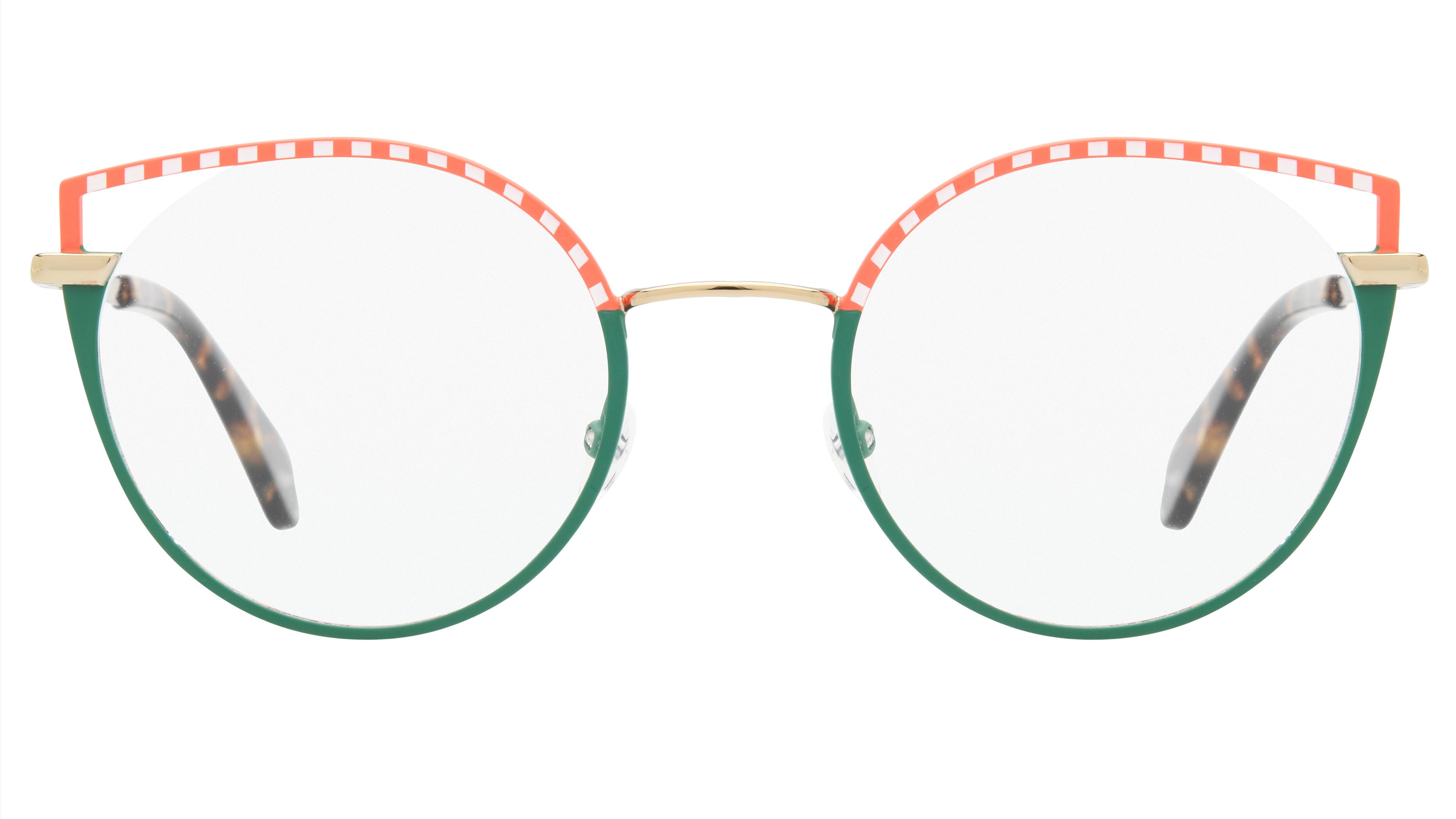 Lunettes de vue WOOW Femme Orange Papillon Jumphigher1 Face
