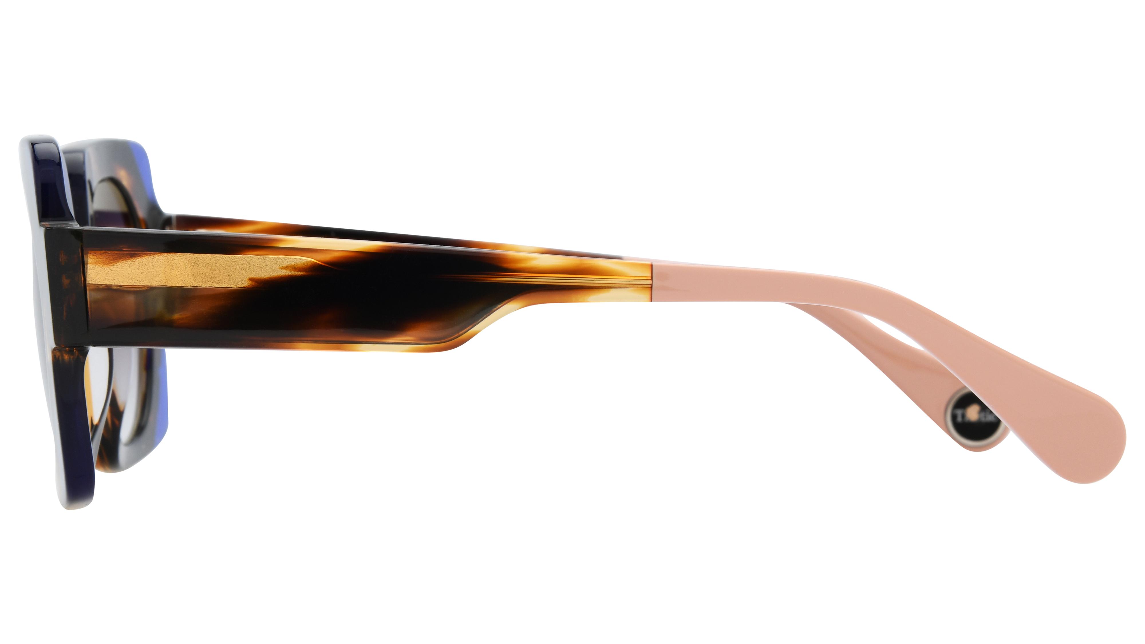 Lunettes de soleil WOOW Femme Écaille Angulaire Supertactic Gauche