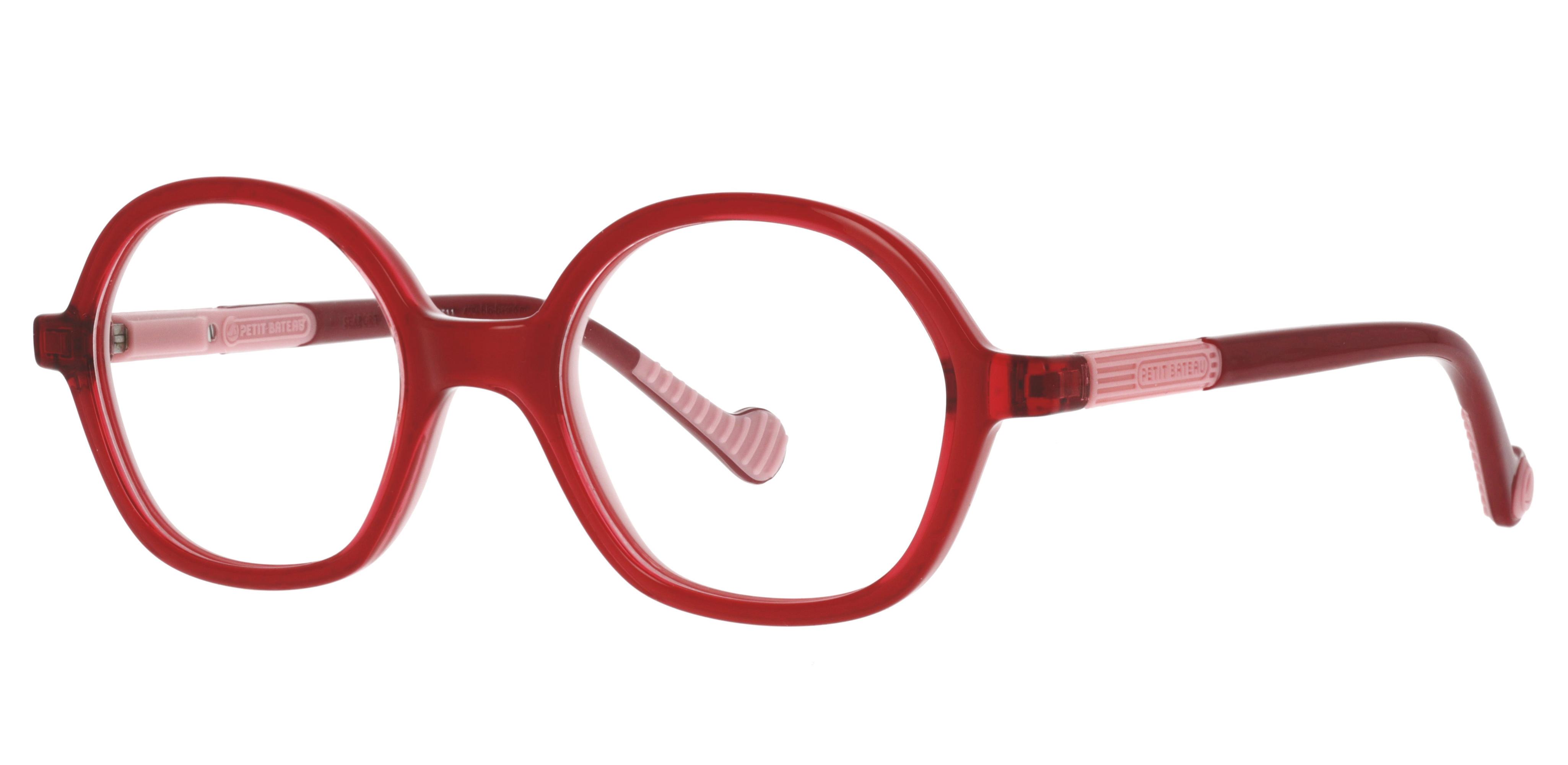 Lunettes de vue Petit Bateau Enfant Rose Carré Saint Gauche