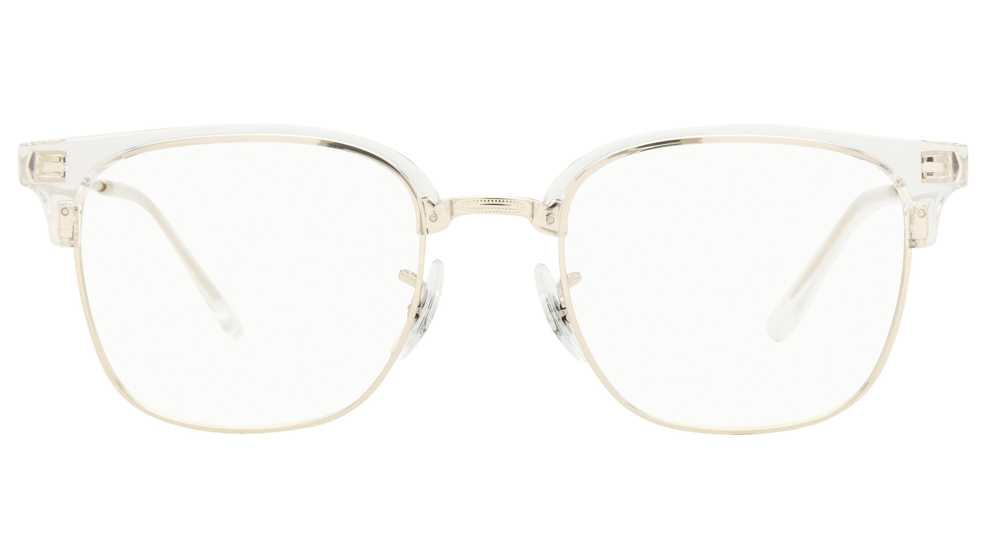 Lunettes de vue Ray-Ban Mixte Argent Carré RX7216 Face