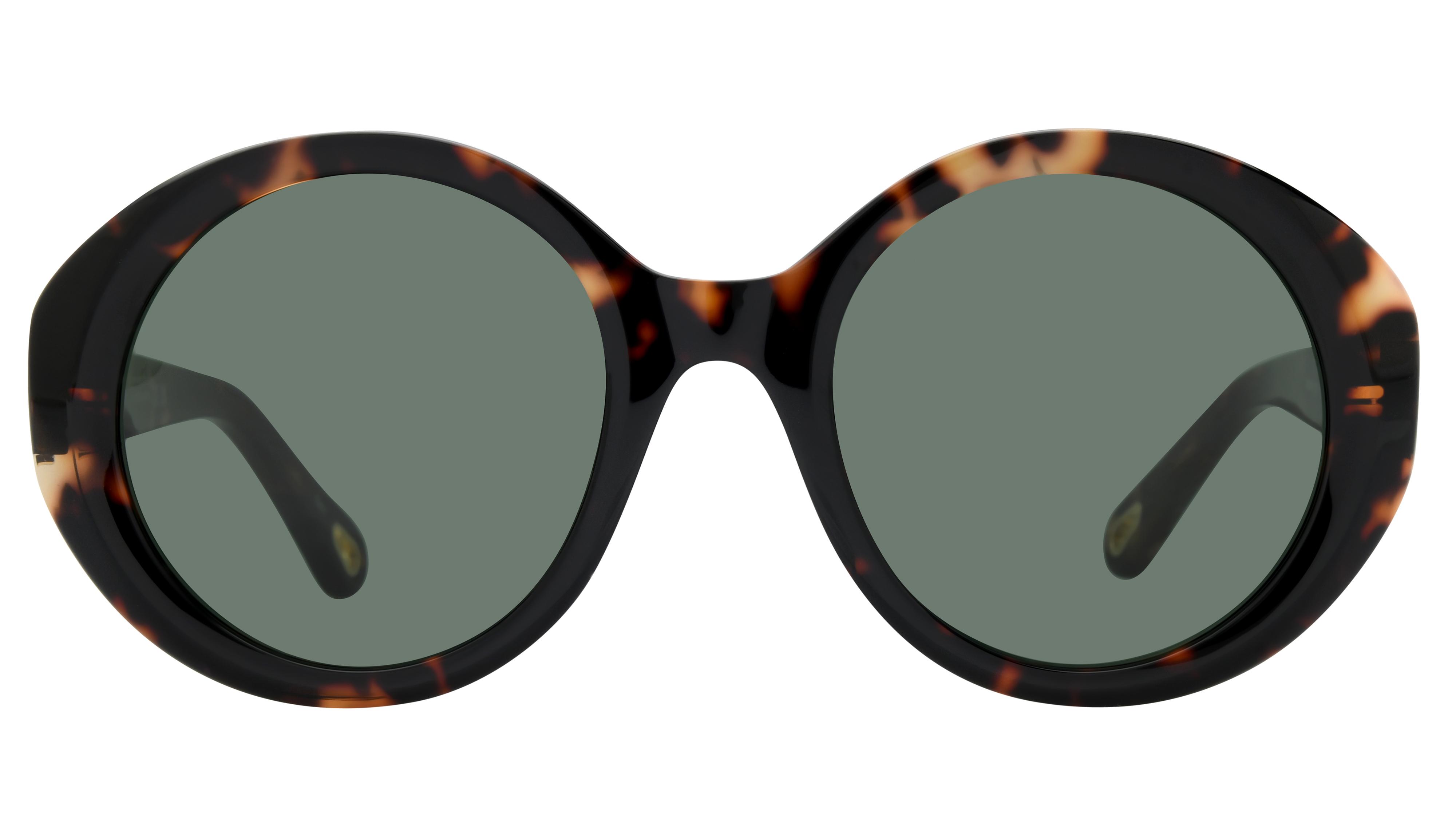 Lunettes de soleil Chloé Femme Écaille Ronde CH0332S Face
