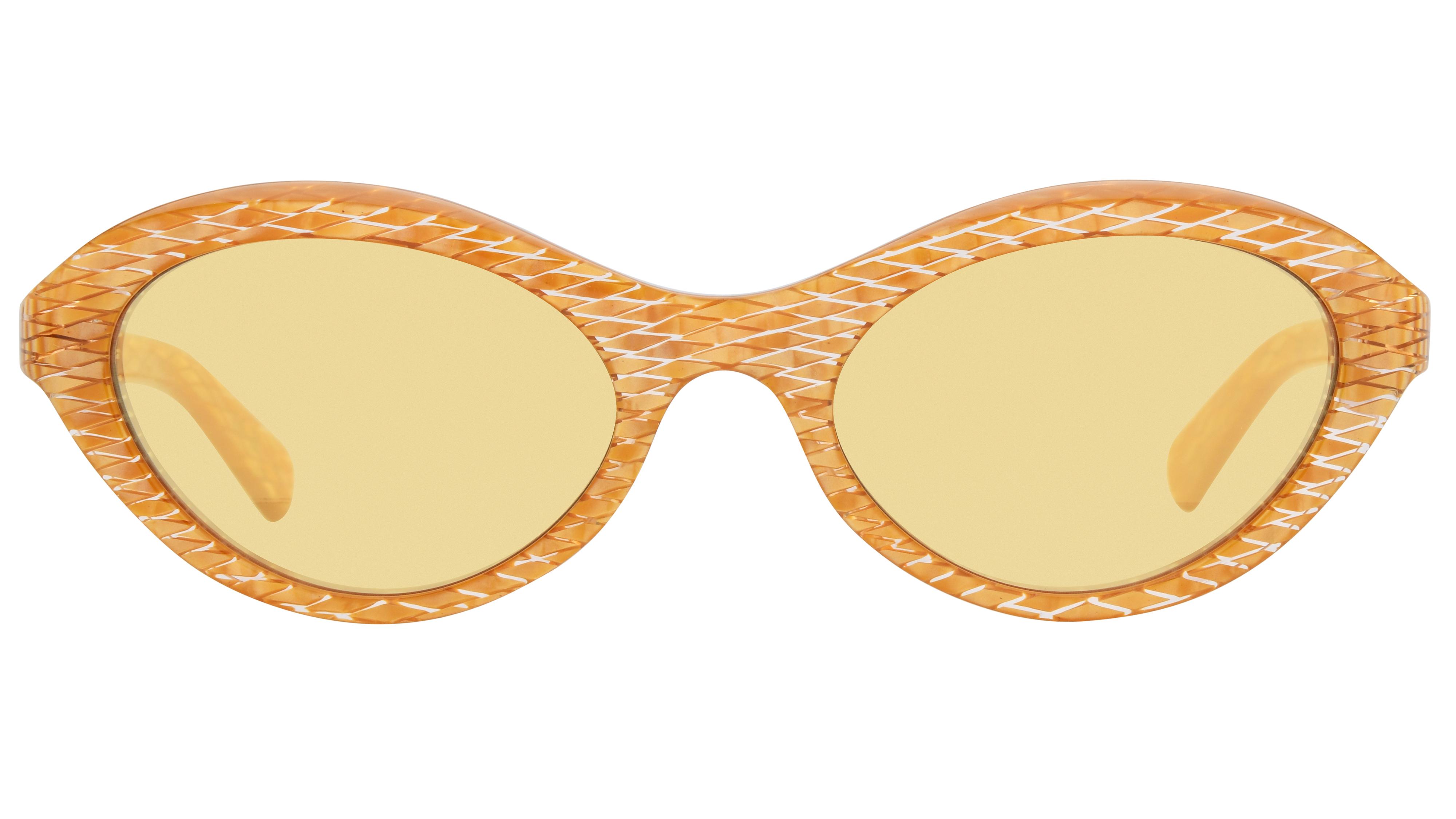 Lunettes de soleil Valentino Femme Or Ovale Vg0008S Face
