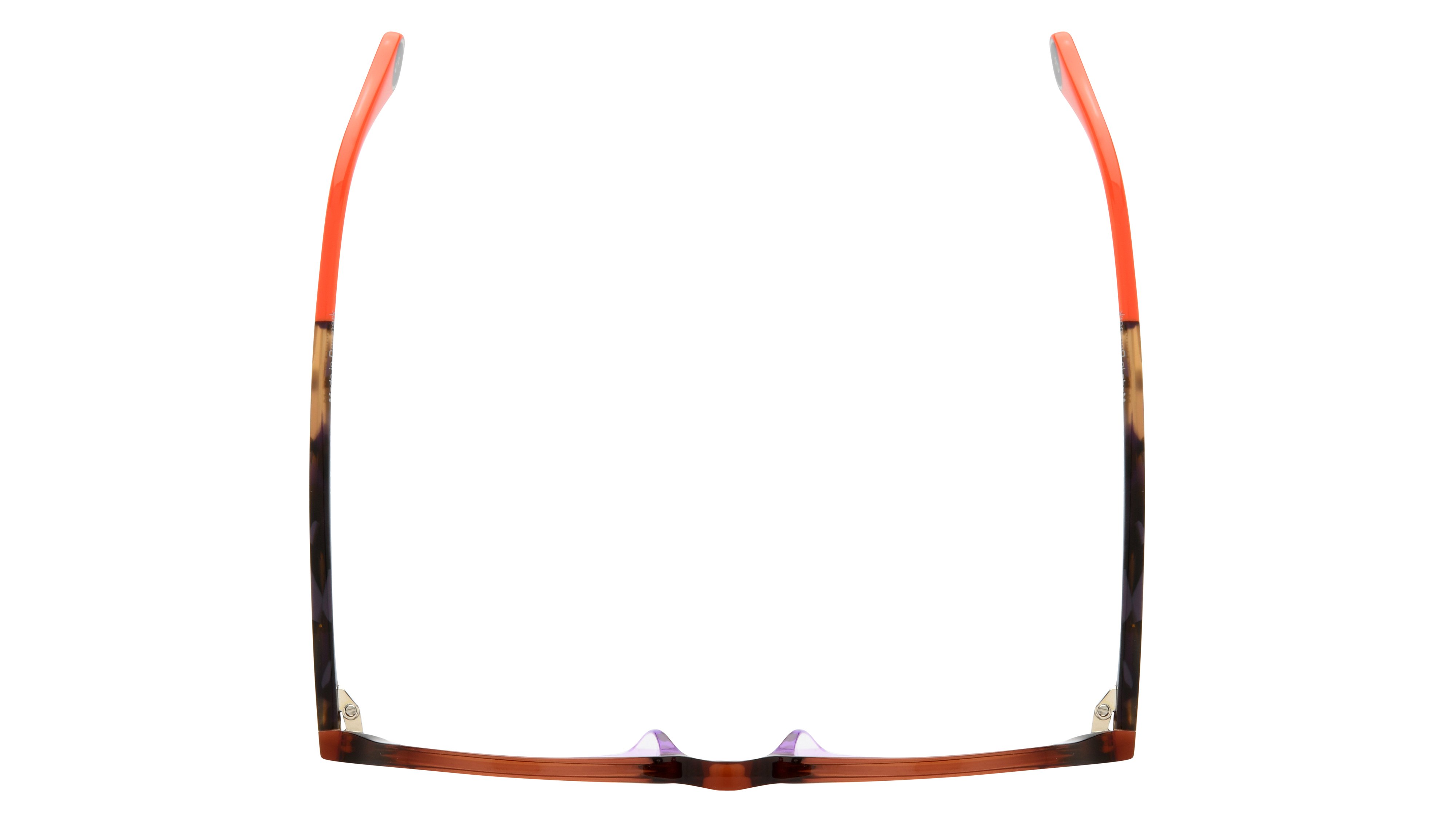 Lunettes de vue WOOW Homme Violet Carré Warmup1 Dessus