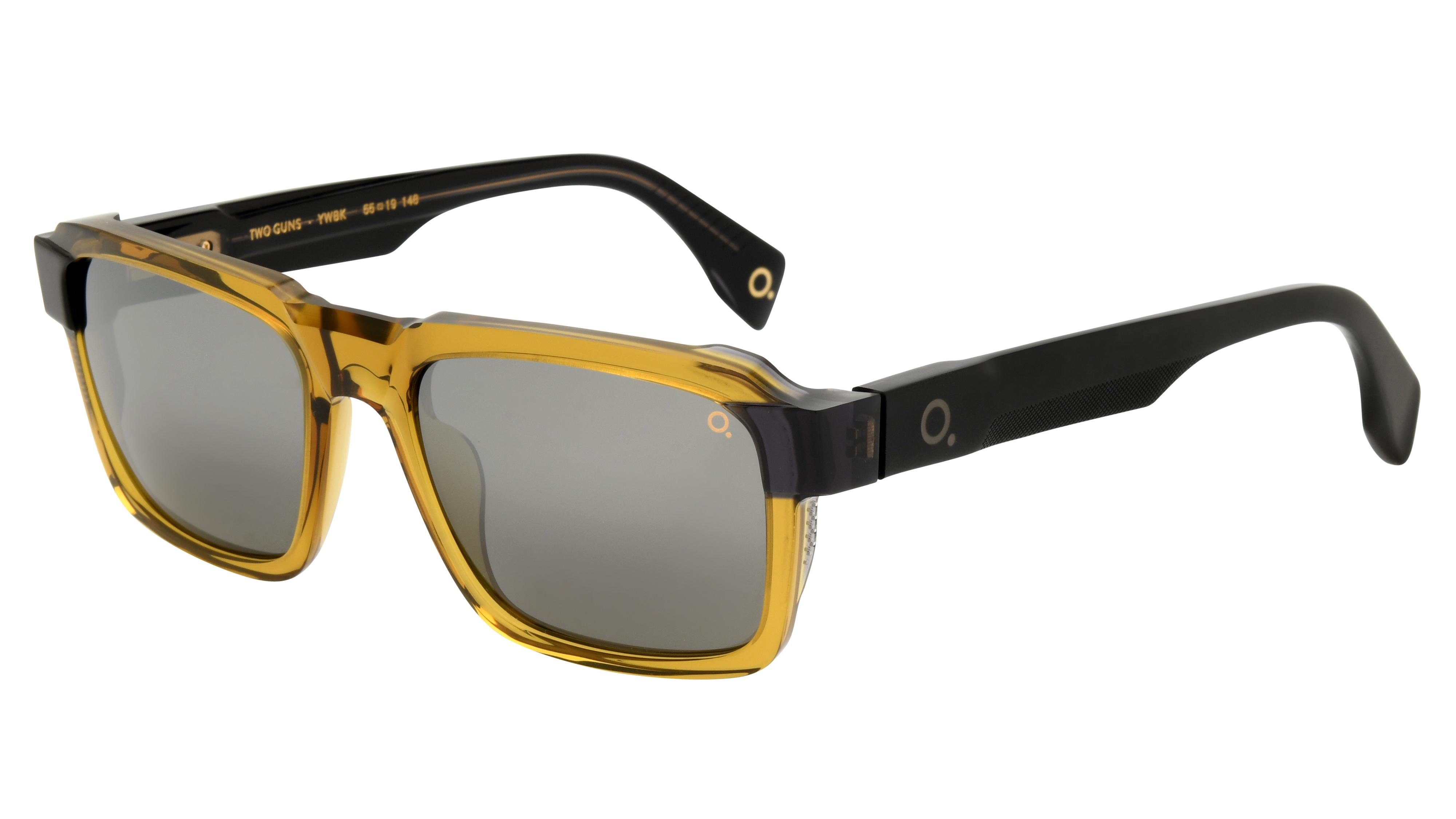 Lunettes de soleil Etnia Barcelona Homme Jaune Rectangle Two Trois-Quart