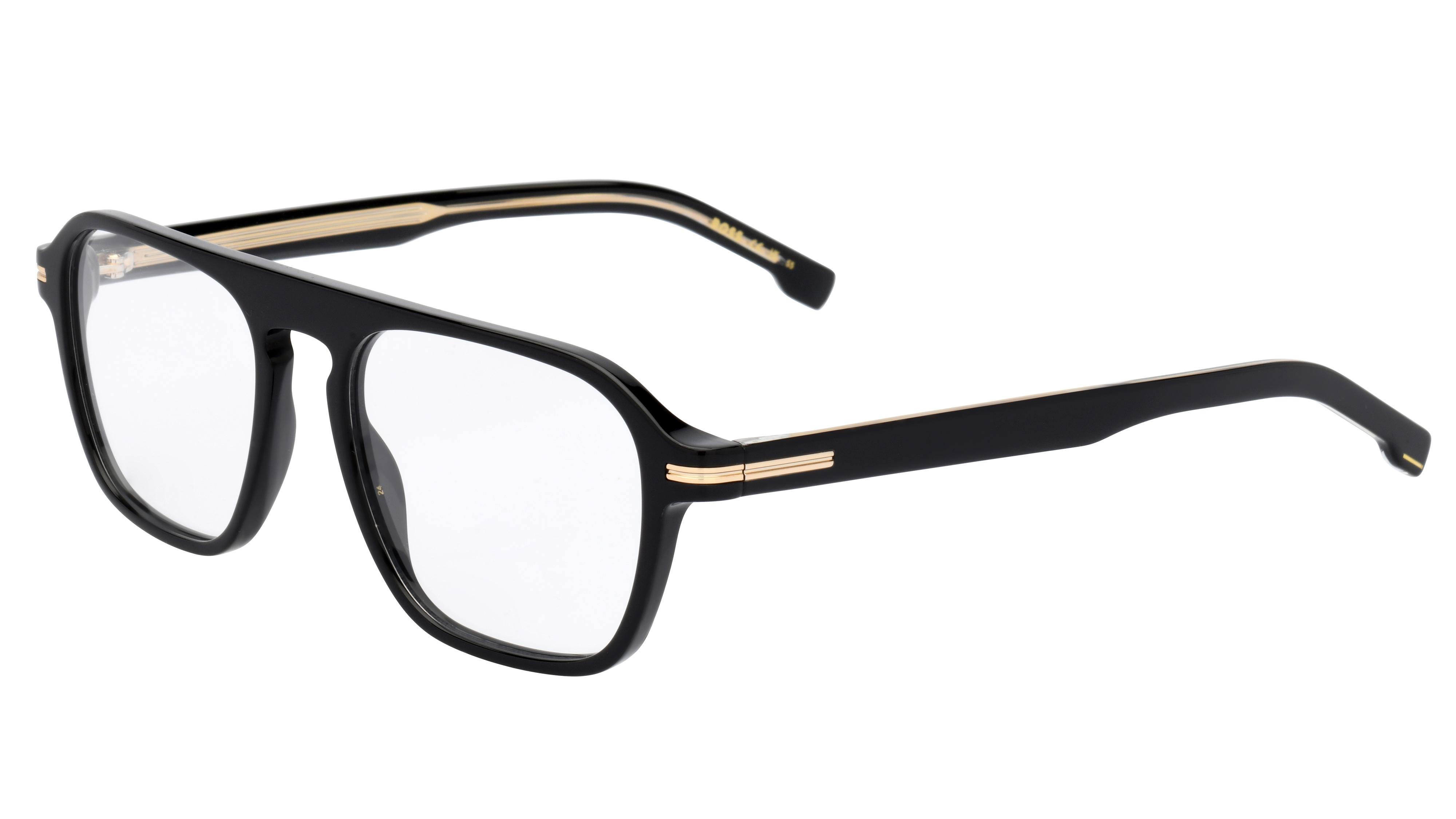 Lunettes de vue Boss Boss1510 807 Noir Brillant Rectangle Krys