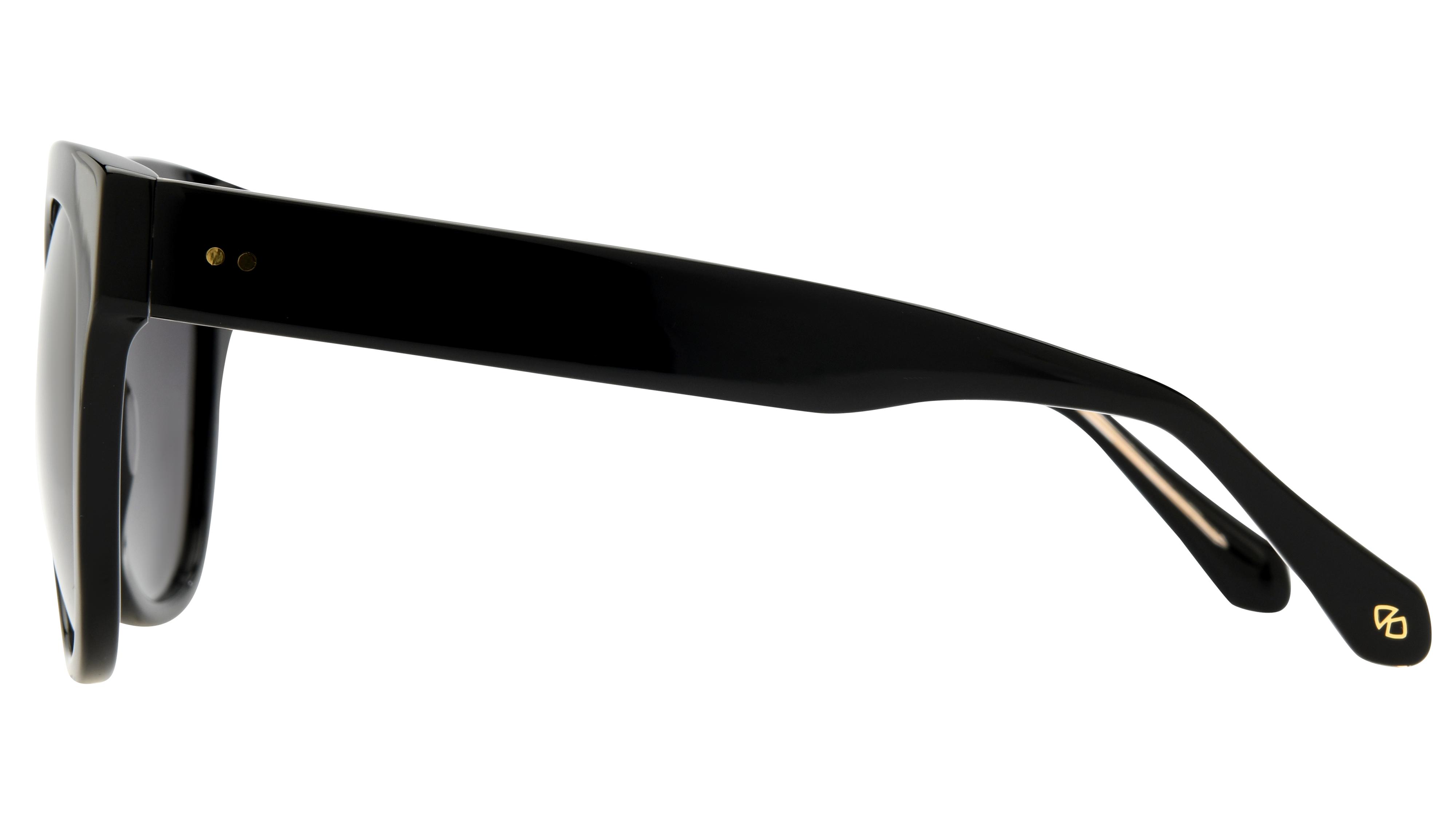 Lunettes de soleil Signature Krys Femme Noir Papillon Skj2524-F Gauche