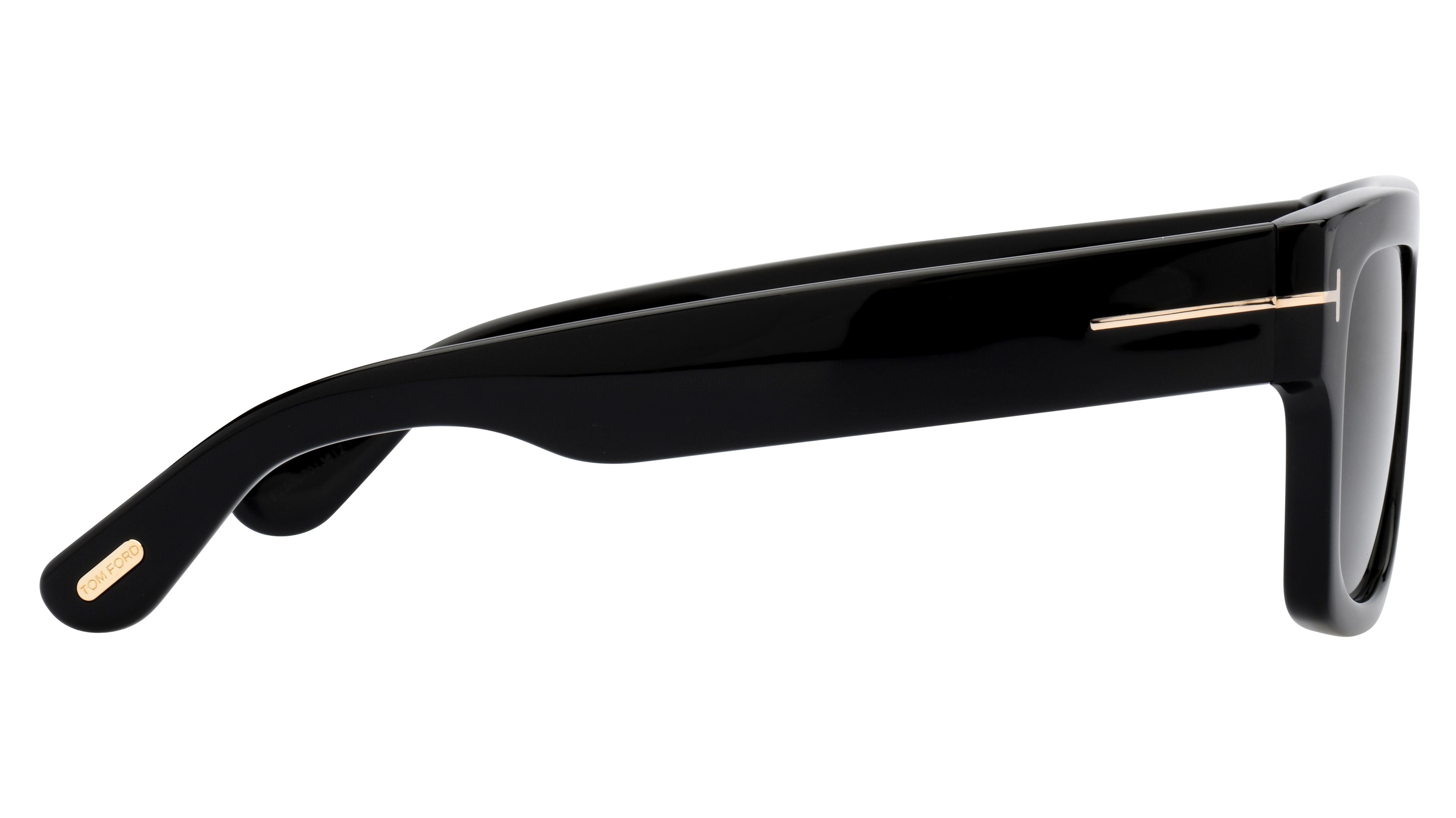 Lunettes de soleil Tom Ford Homme Noir Carré FT0711 Droite