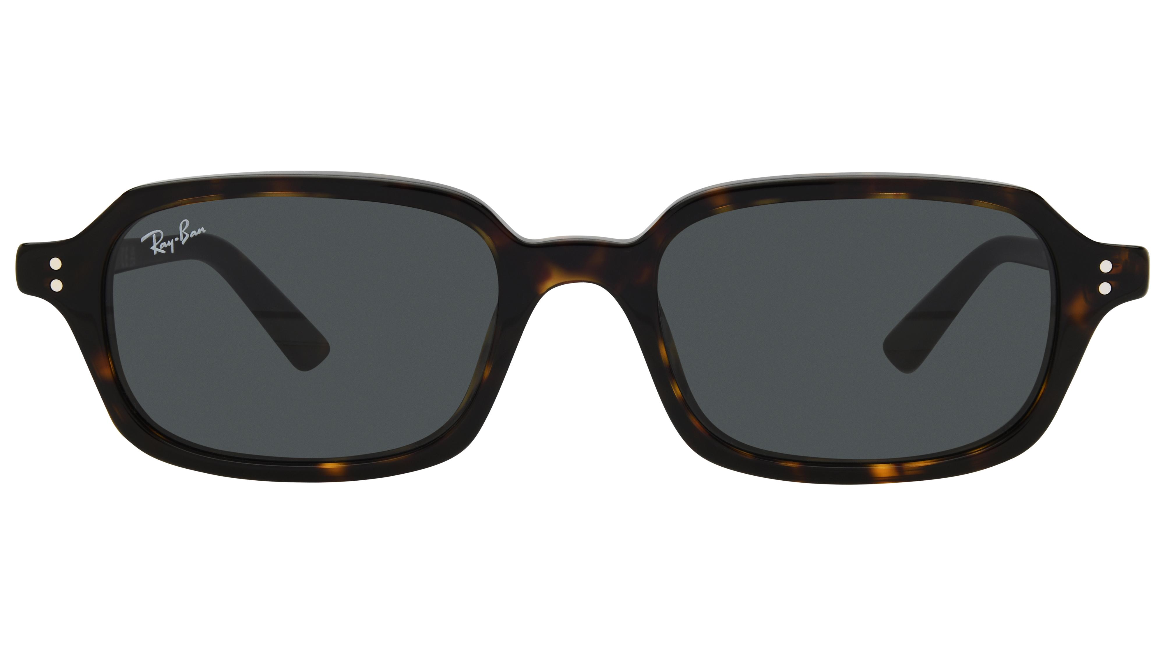 Lunettes de soleil Ray-Ban Mixte Écaille Rectangle RB4455 Face