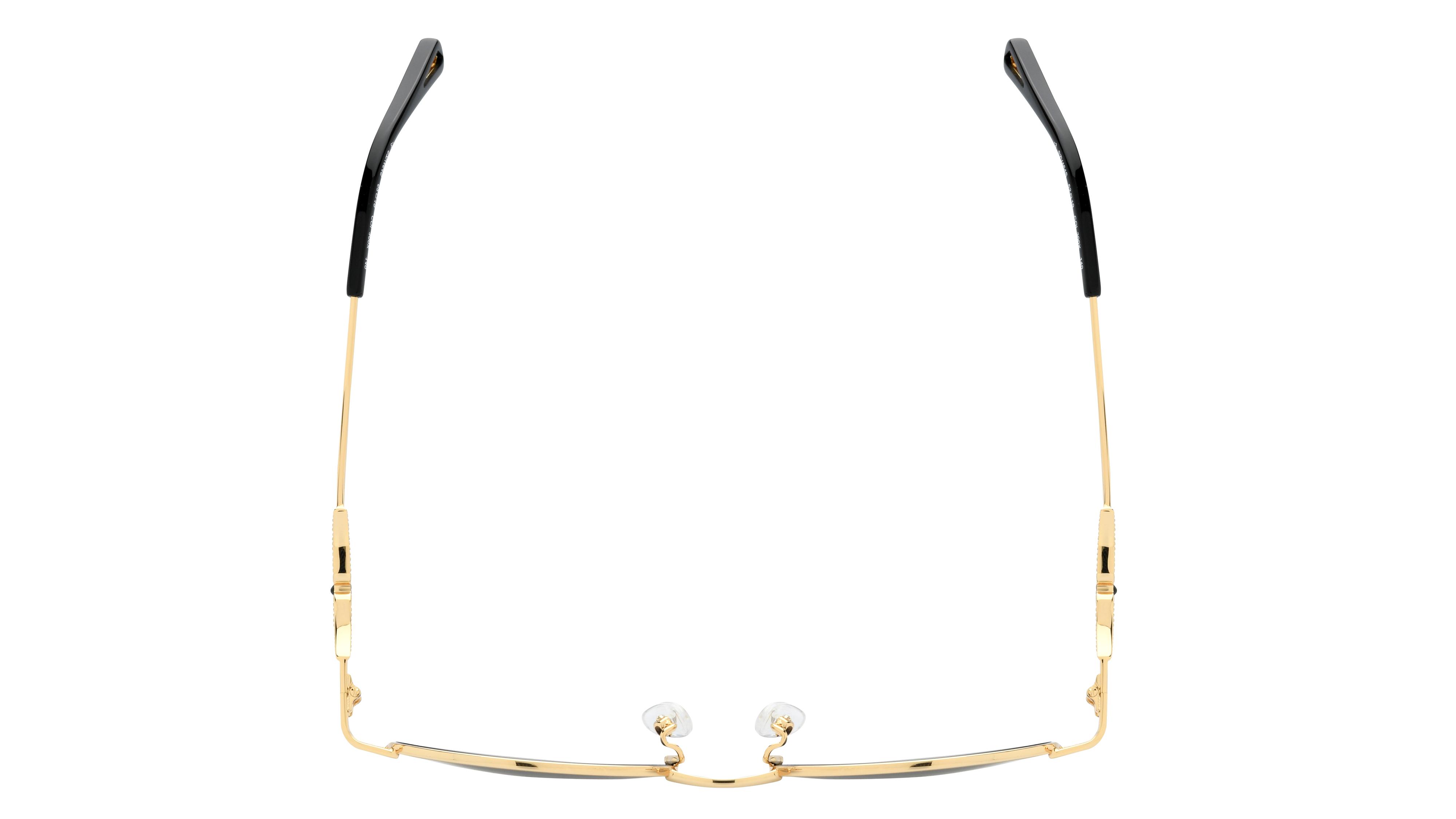 Lunettes de soleil Zadig & Voltaire Femme Or Ovale SZV464S Dessus