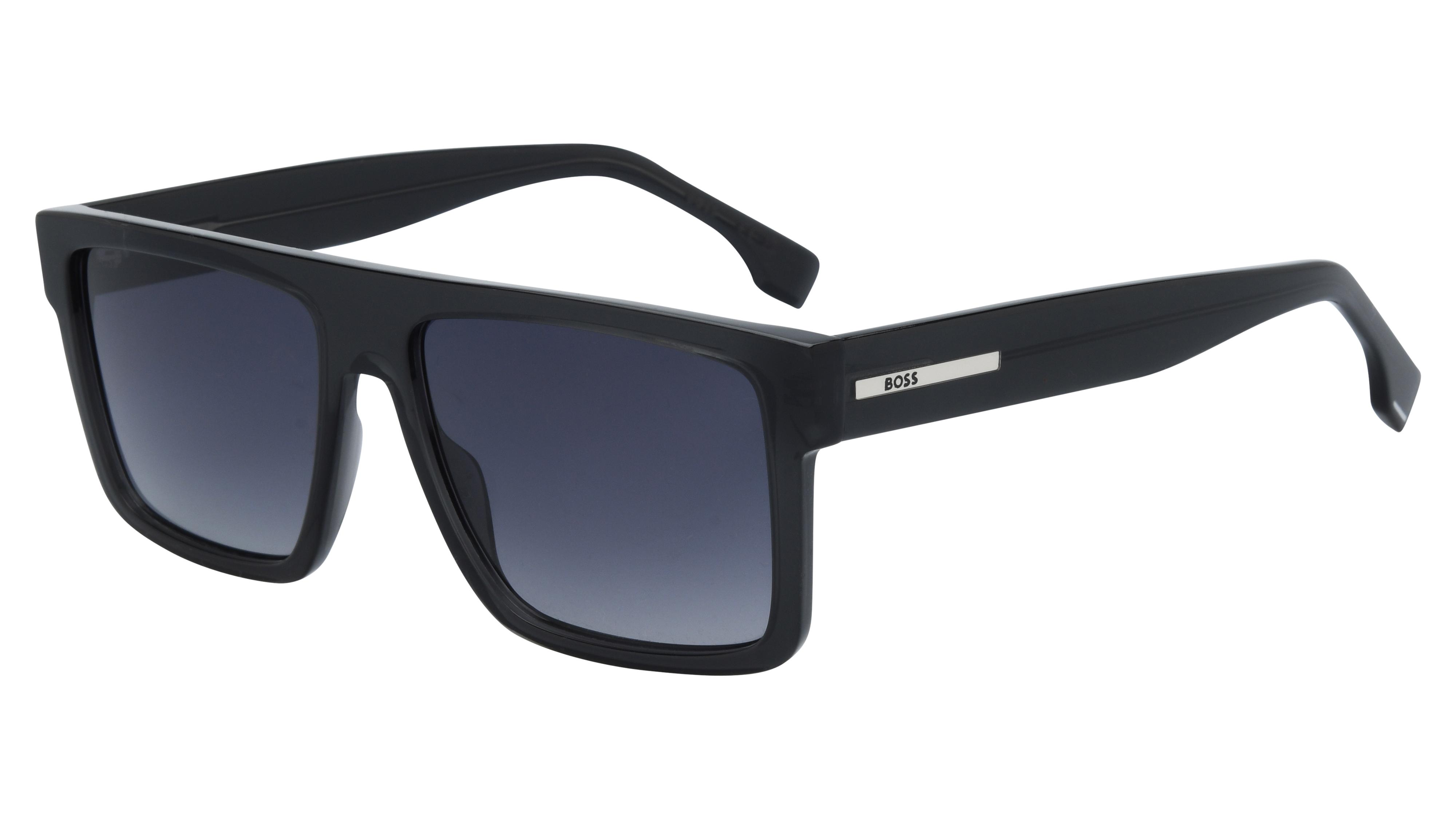 Lunettes de soleil Boss Homme Gris Carré BOSS Trois-Quart