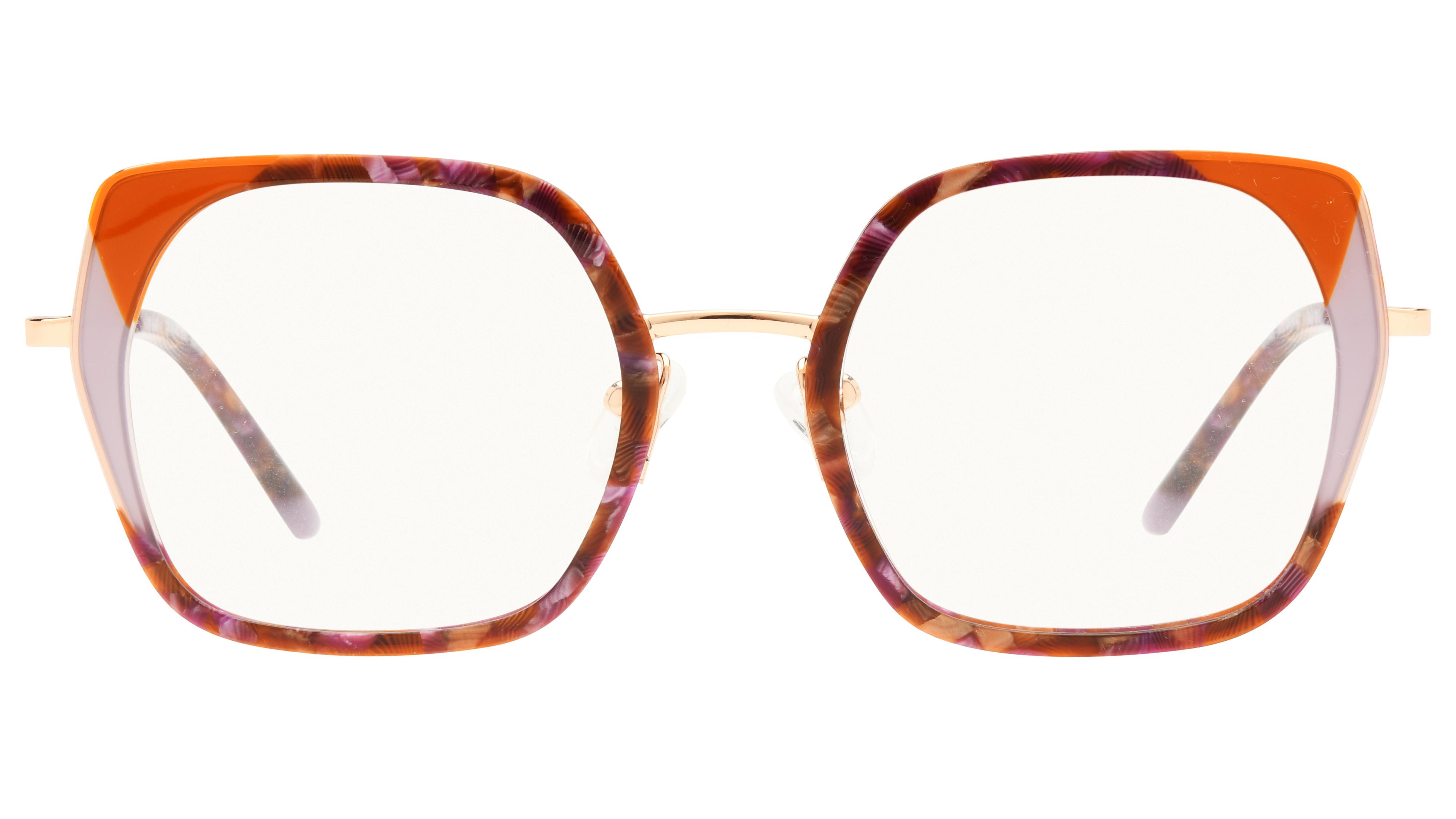 Lunettes de vue Signature Krys Femme Écaille Papillon Kis2505 Face