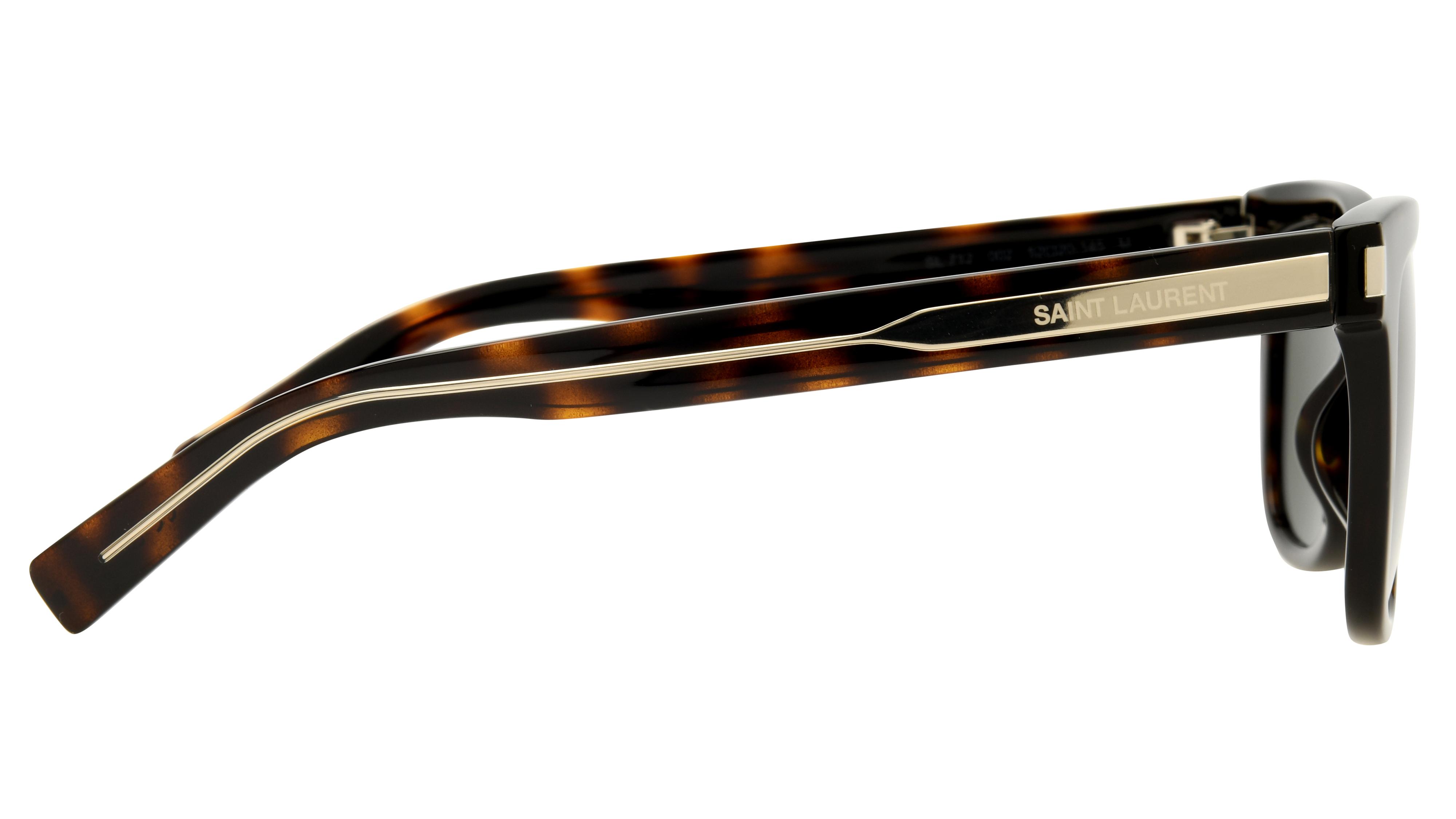 Lunettes de soleil Saint Laurent Mixte Écaille Papillon SL Droite