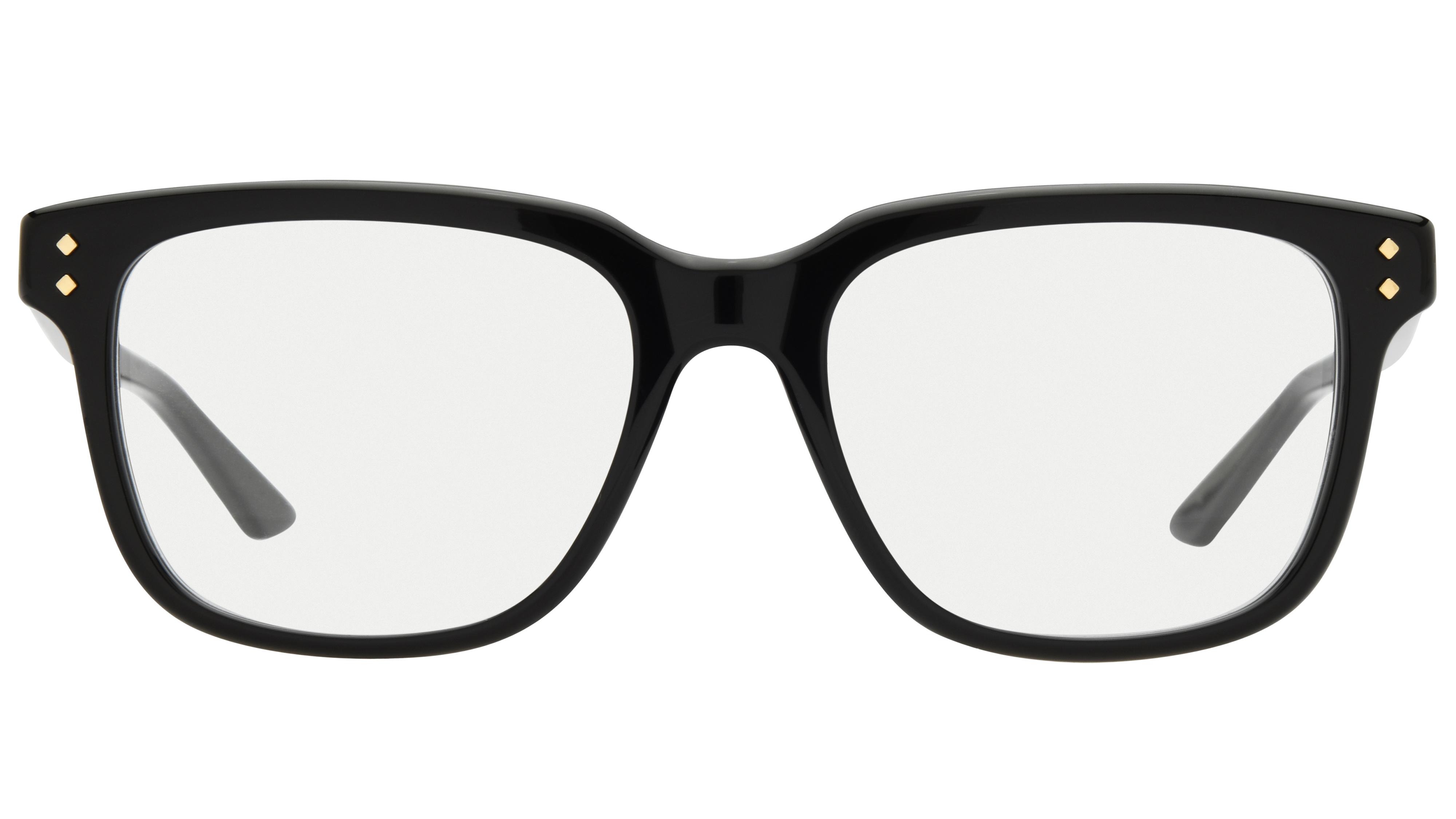 Lunettes de vue Gucci Homme Noir Rectangle Gg2131O Face