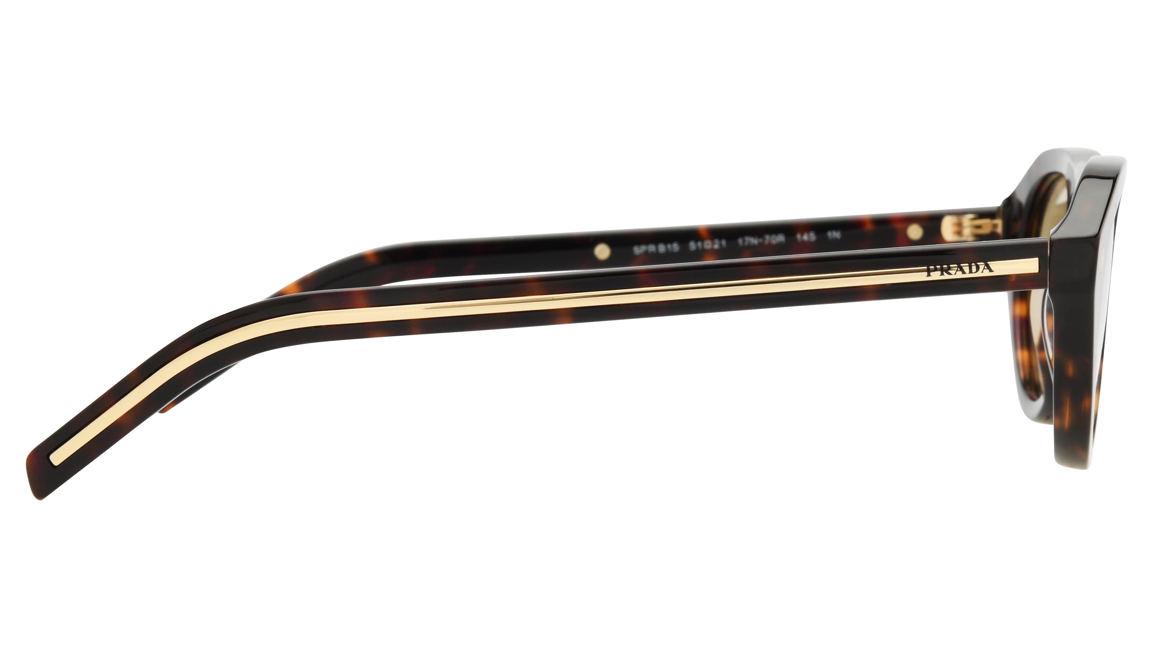 Lunettes de soleil Prada Femme Écaille Aviateur PR Droite