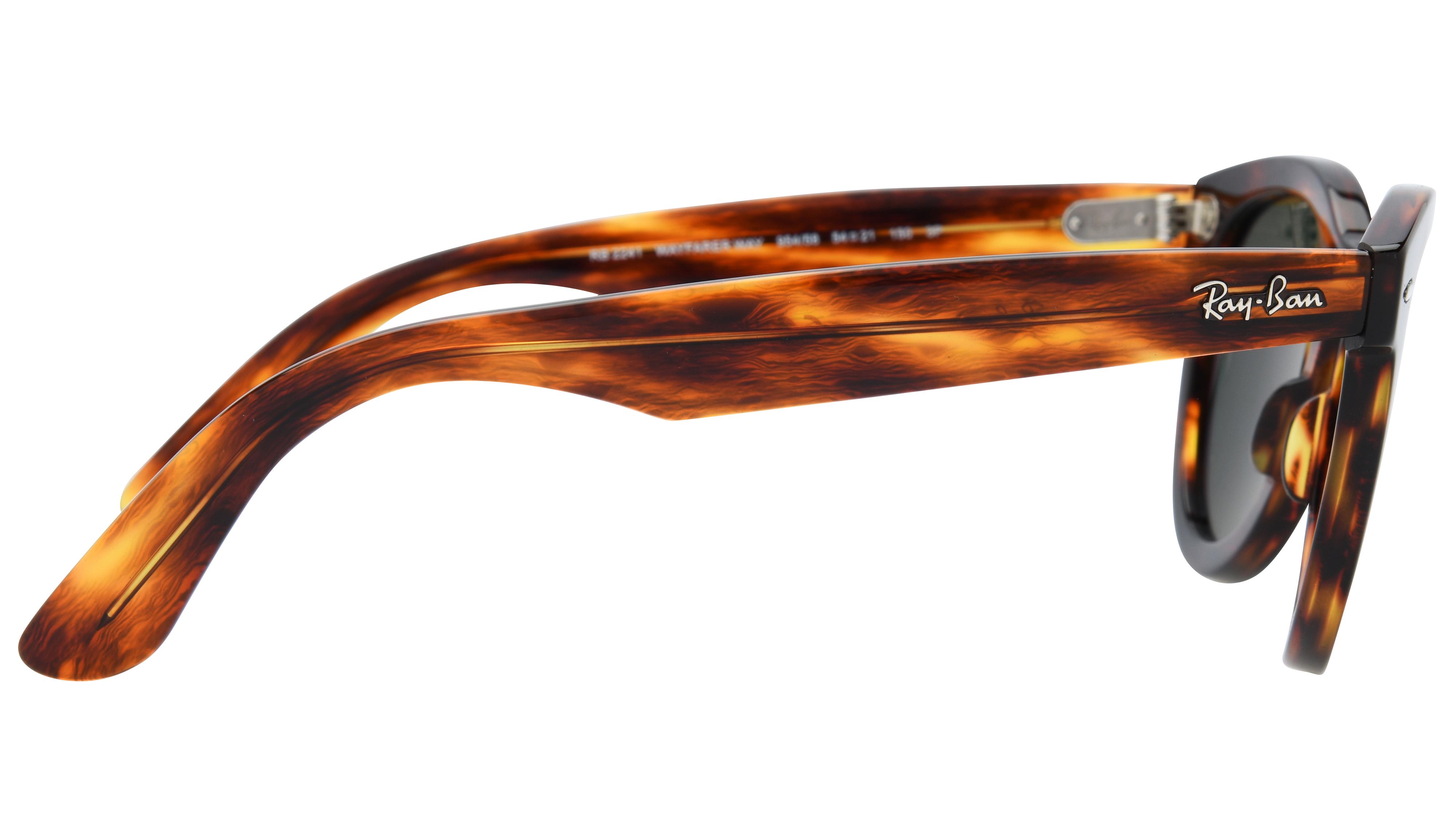 Lunettes de soleil Ray-Ban RB2241 13323F Wayfarer Way Ovale Krys