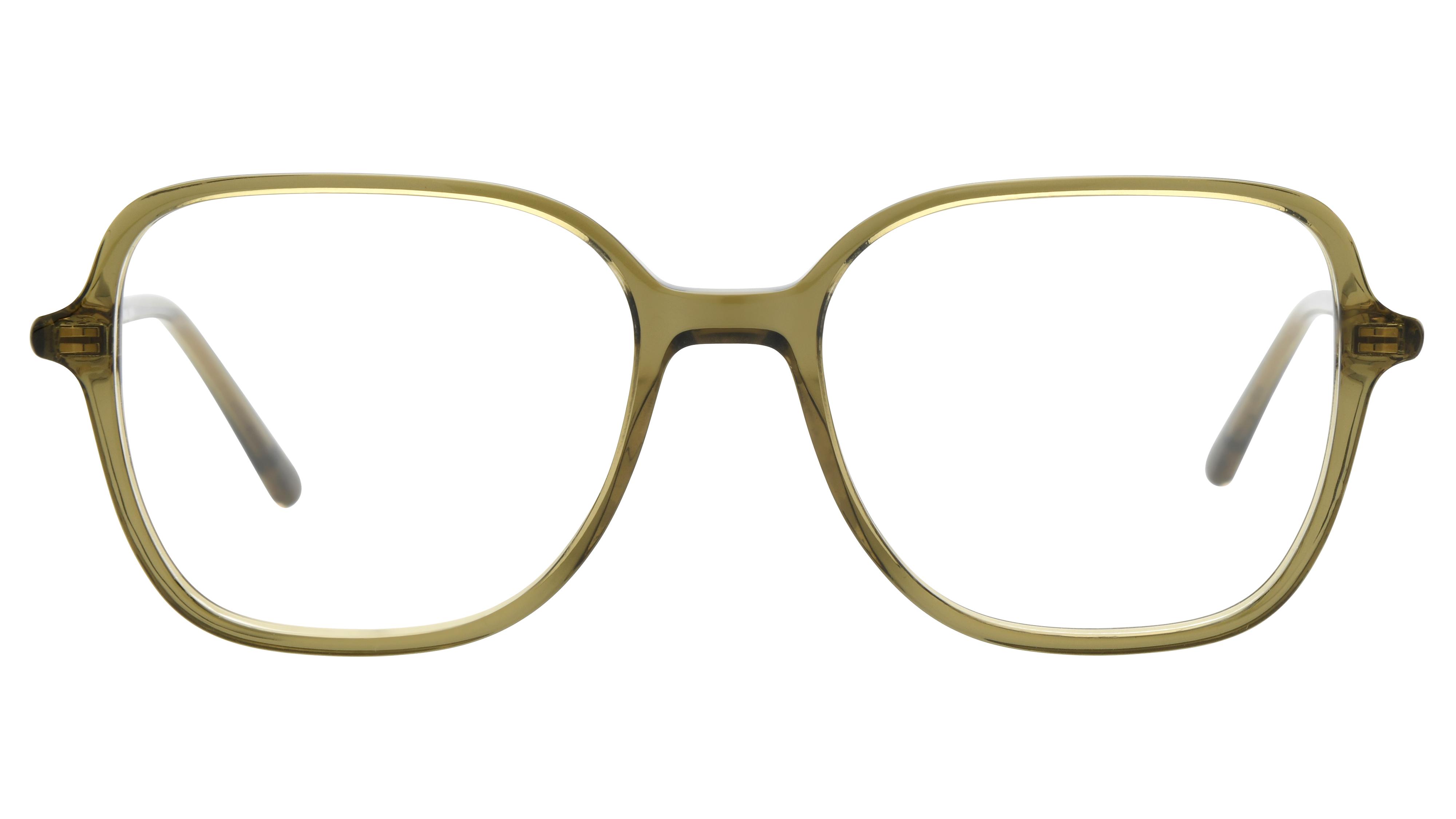 Lunettes de vue Signature Krys Femme Vert Carré Ml2406 Face
