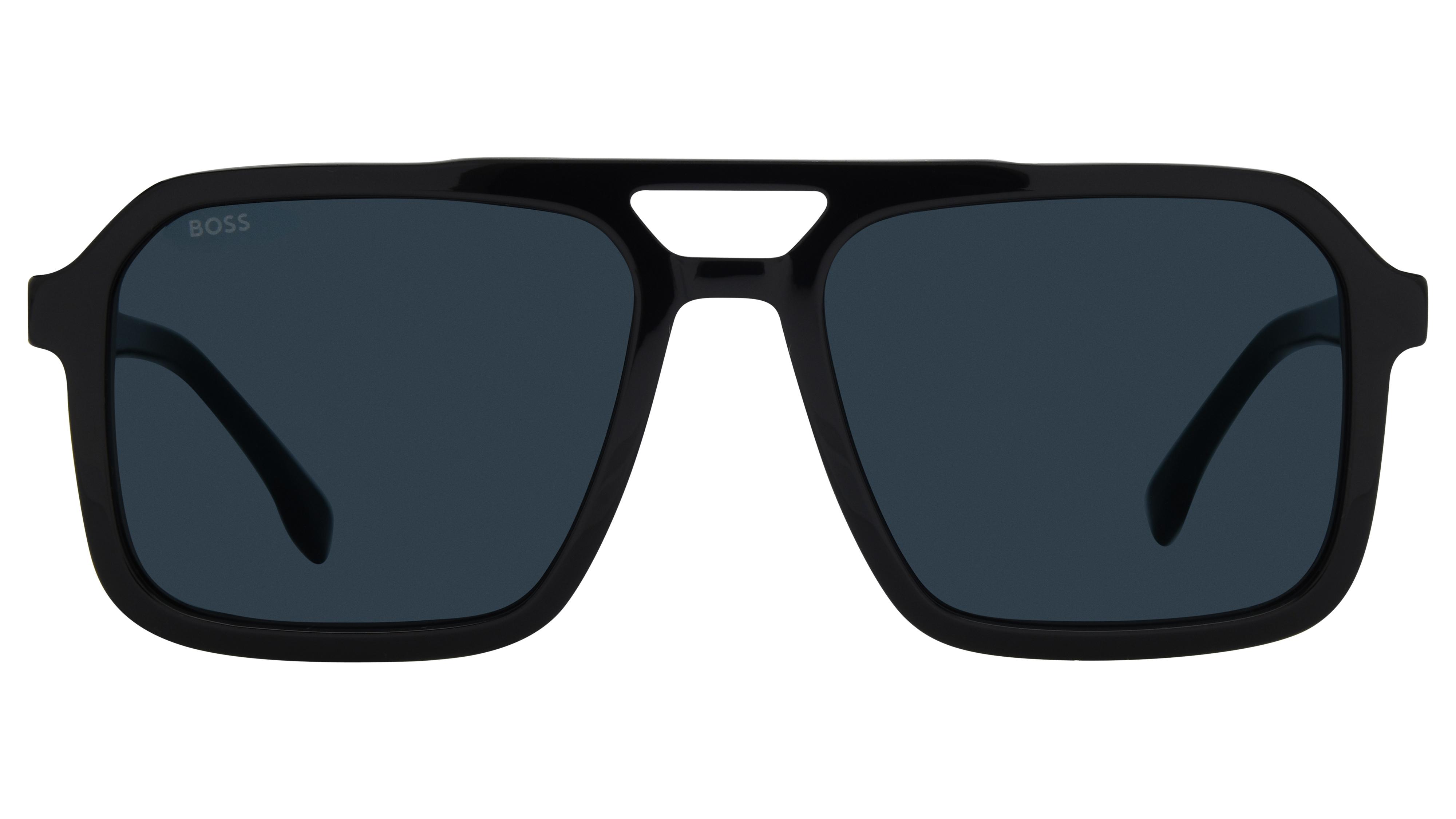 Lunettes de soleil Boss Homme Noir Carré BOSS Face