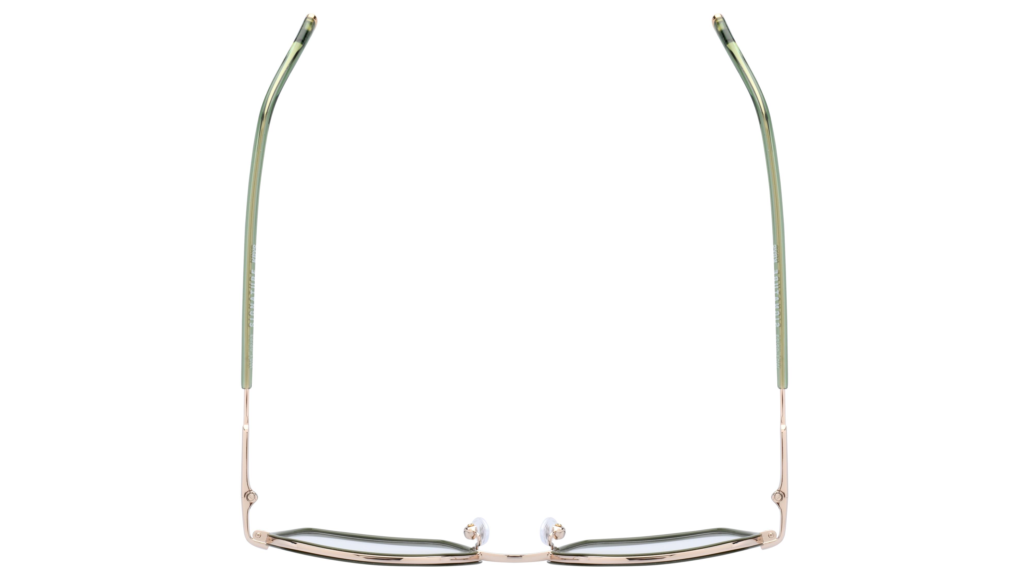 Lunettes de vue Signature Krys Femme Vert Carré Ml2305 Dessus