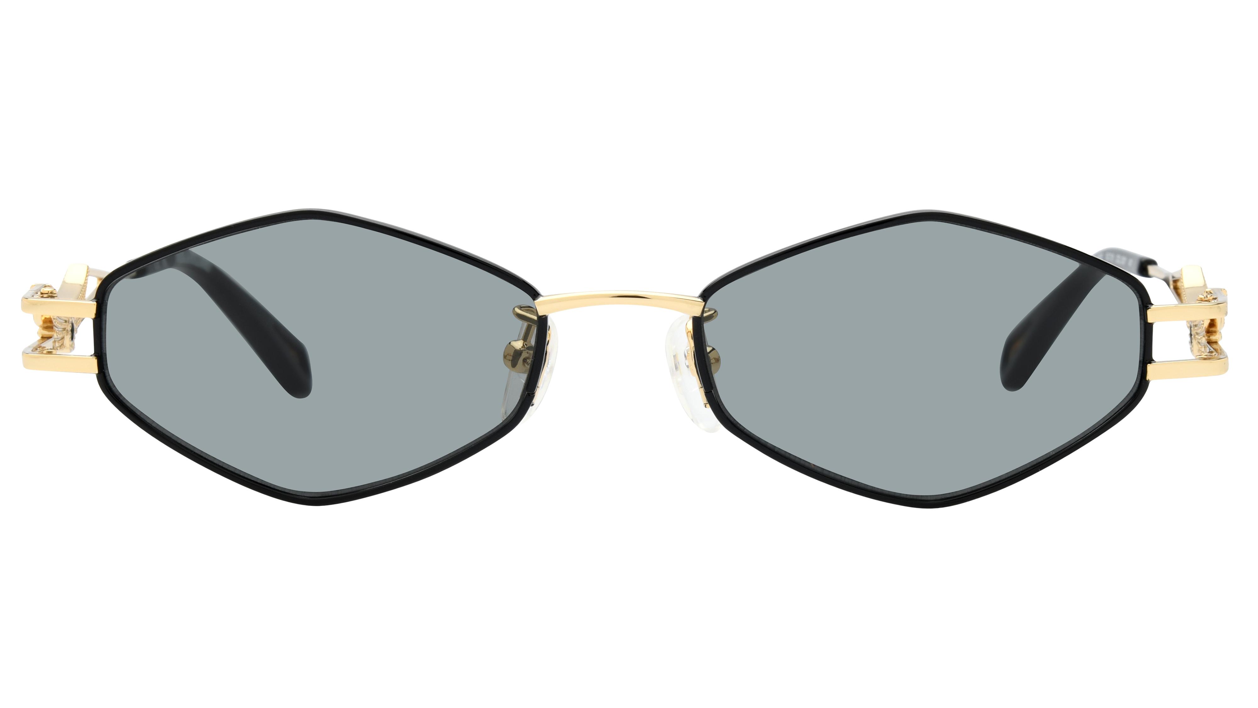 Lunettes de soleil Zadig & Voltaire Femme Or Ovale SZV465S Face
