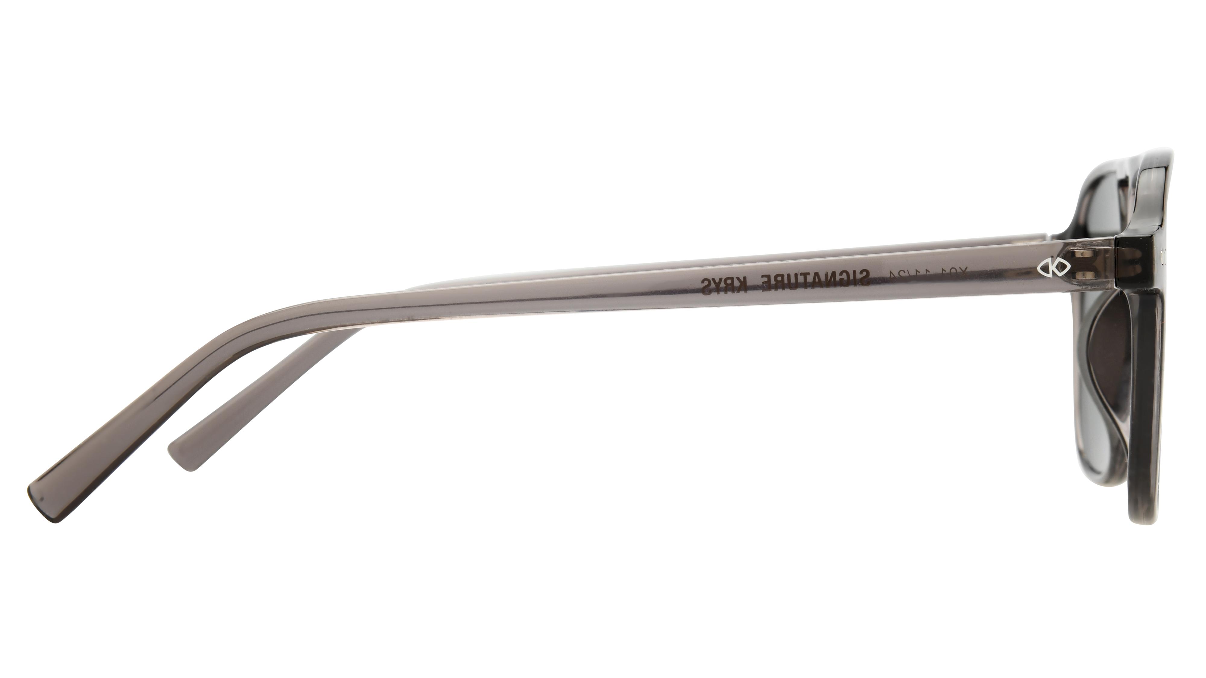Lunettes de soleil Signature Krys Homme Gris Aviateur Skj2512-B Droite