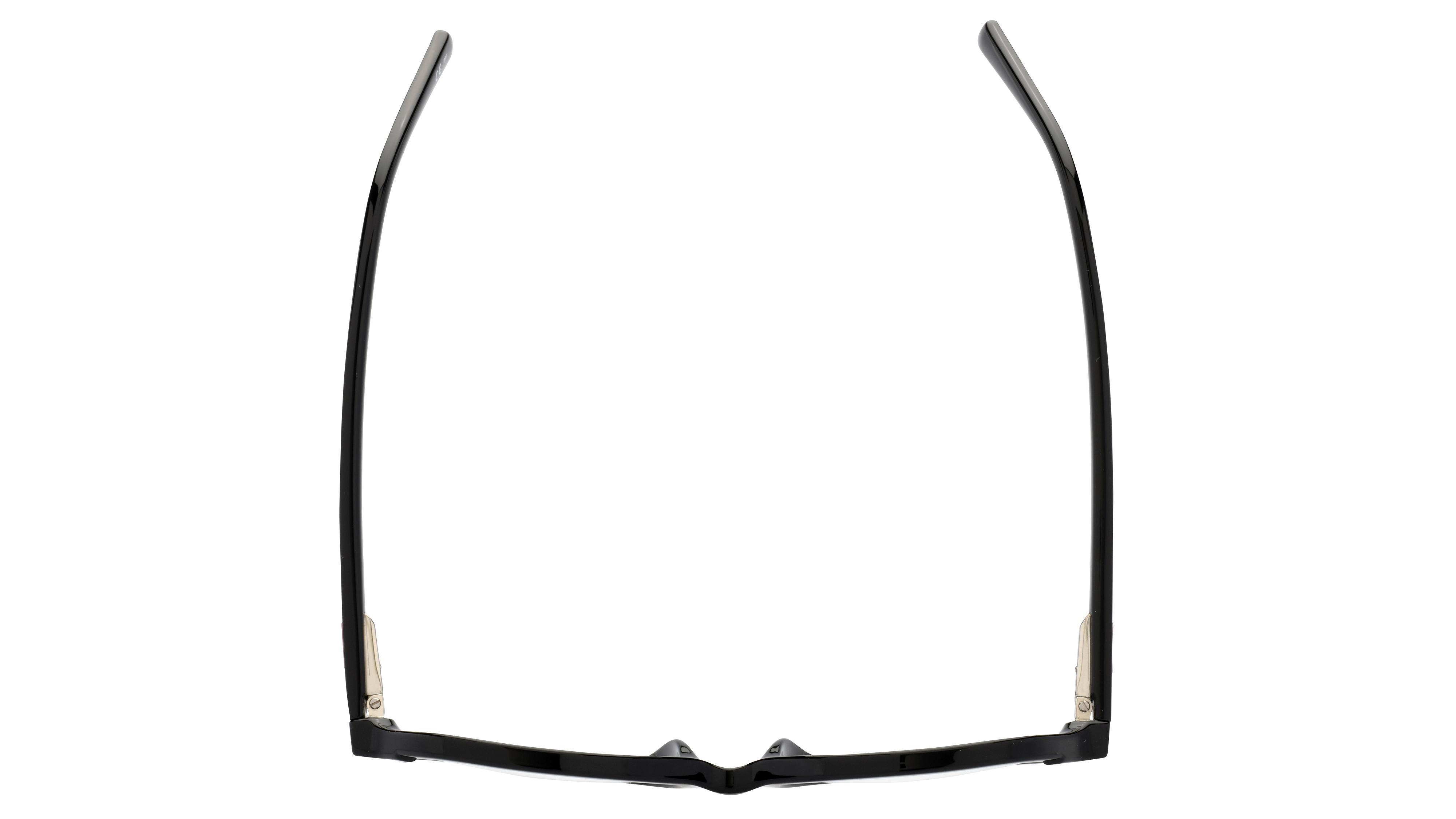 Lunettes de vue Levi's Femme Noir Ronde Lv1056 Dessus
