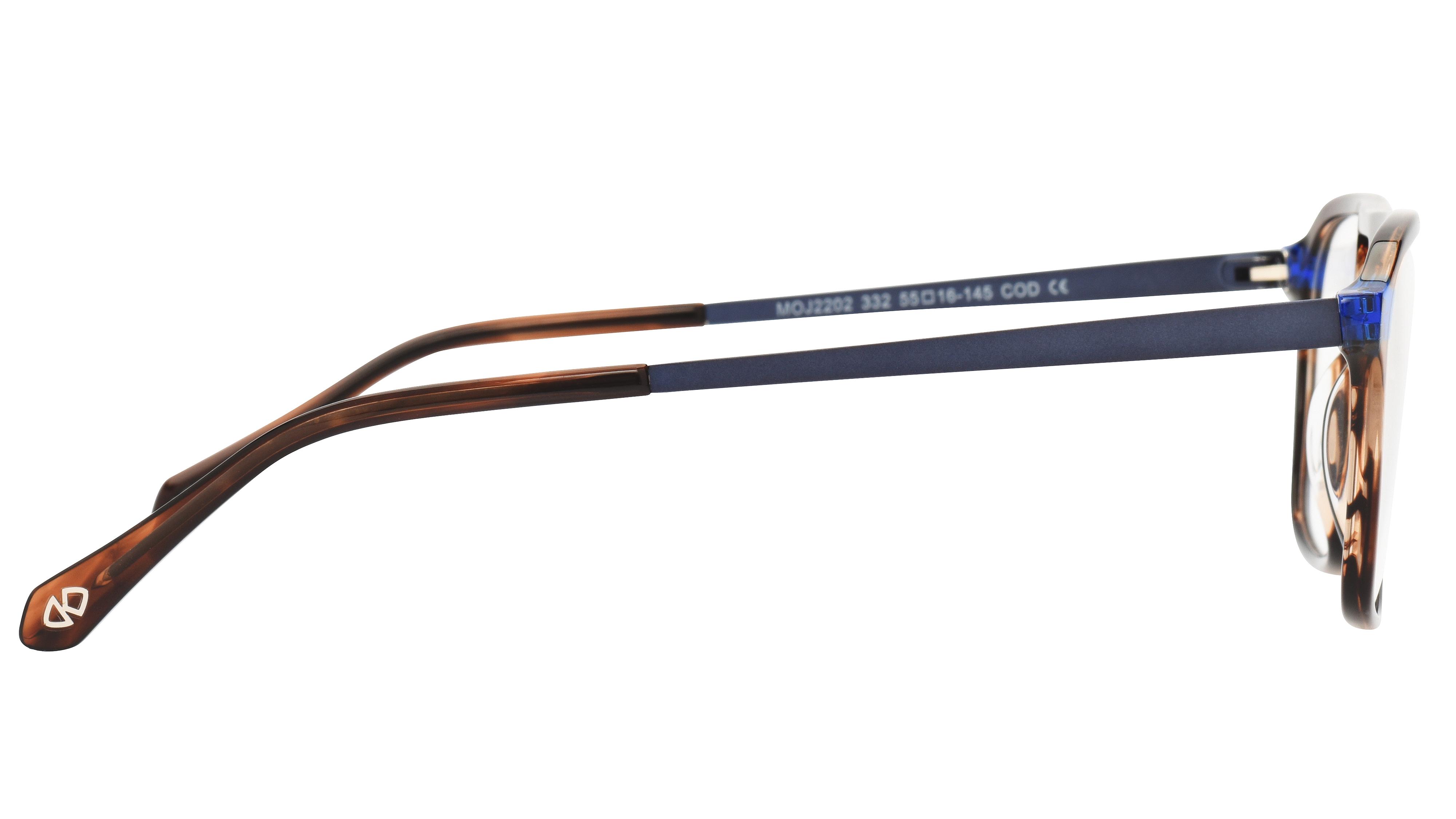 Lunettes de vue Signature Krys Homme Écaille Aviateur Moj2202 Droite