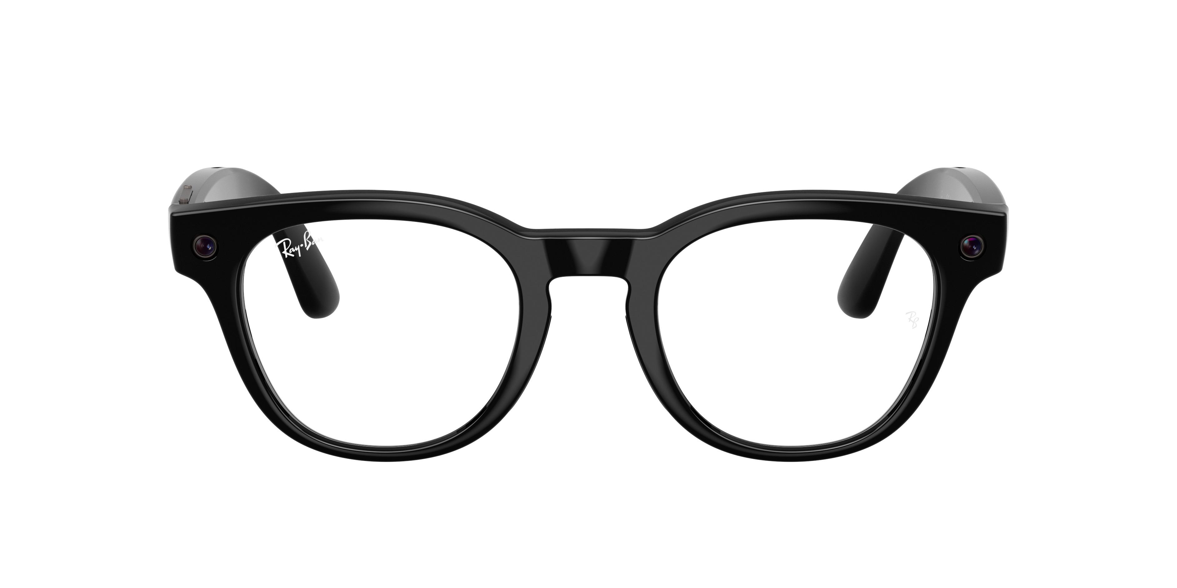 Lunettes de vue Ray-Ban Meta Mixte Noir Pantos Rw7002 Face