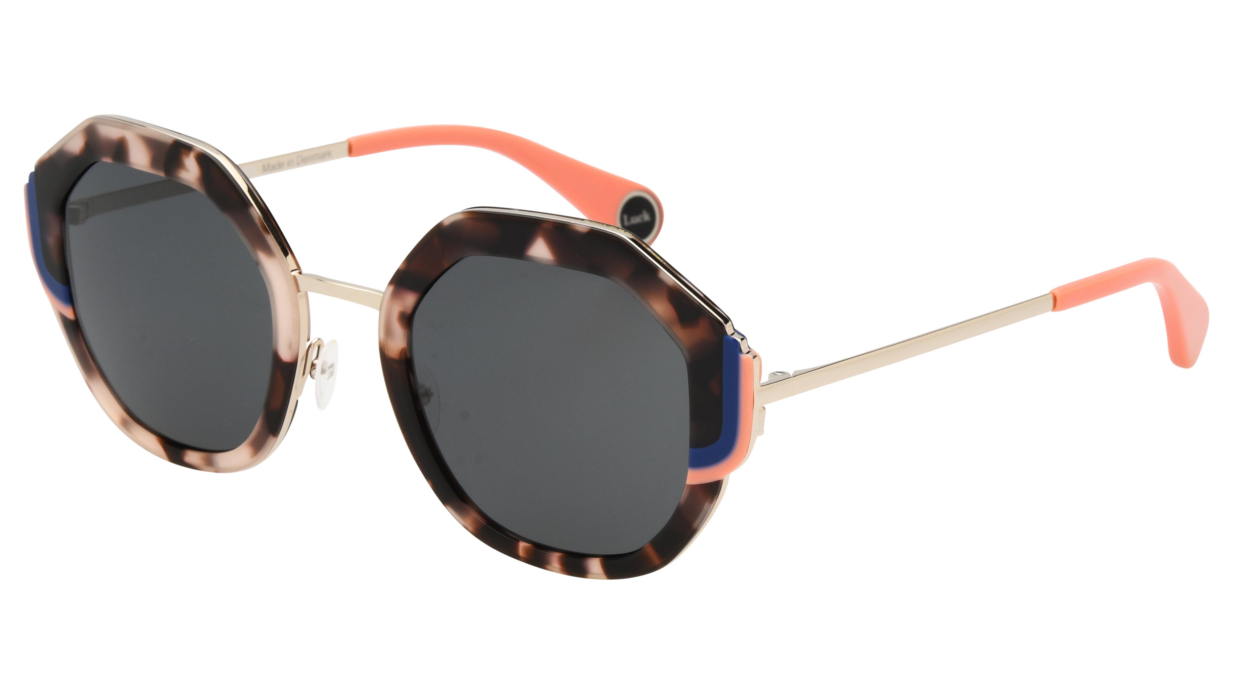 Lunettes de soleil WOOW Femme Rose Papillon Superluck Trois-Quart