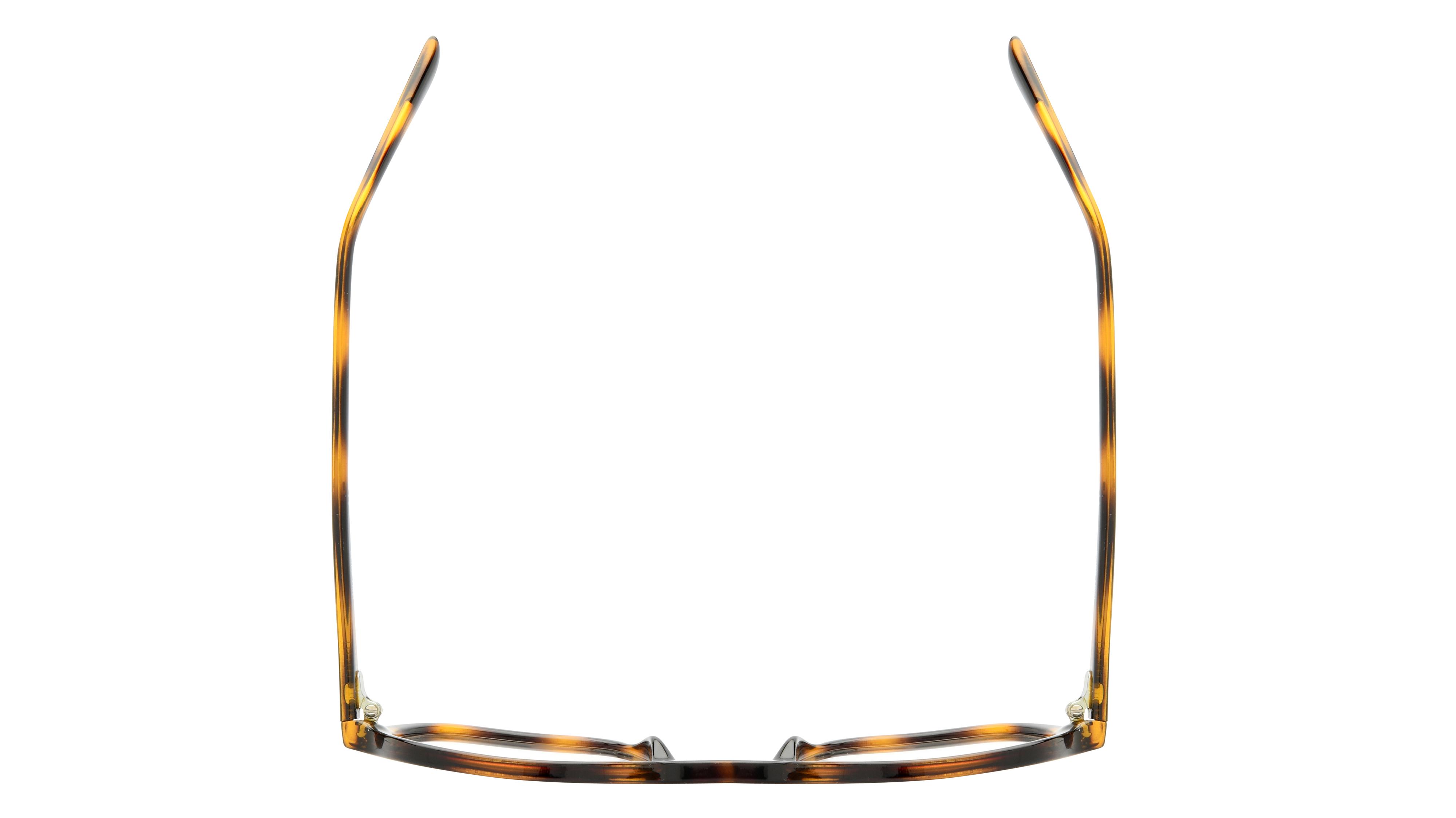 Lunettes de vue Alternance Femme Écaille Carré Alt24101 Dessus