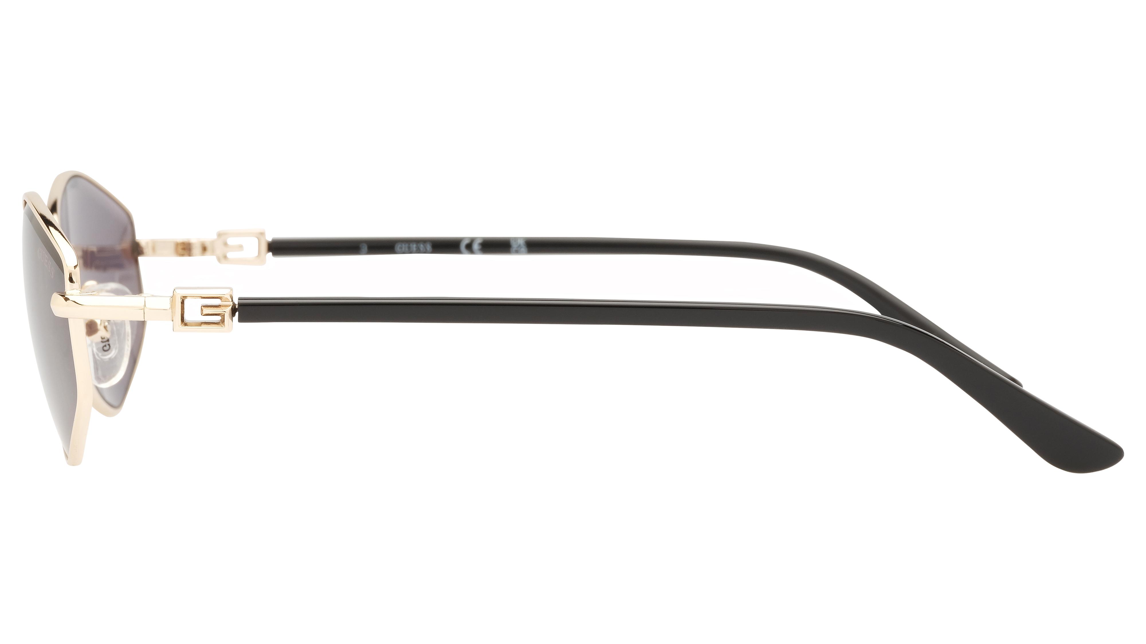 Lunettes de soleil Guess Femme Noir Angulaire gu00289 Gauche