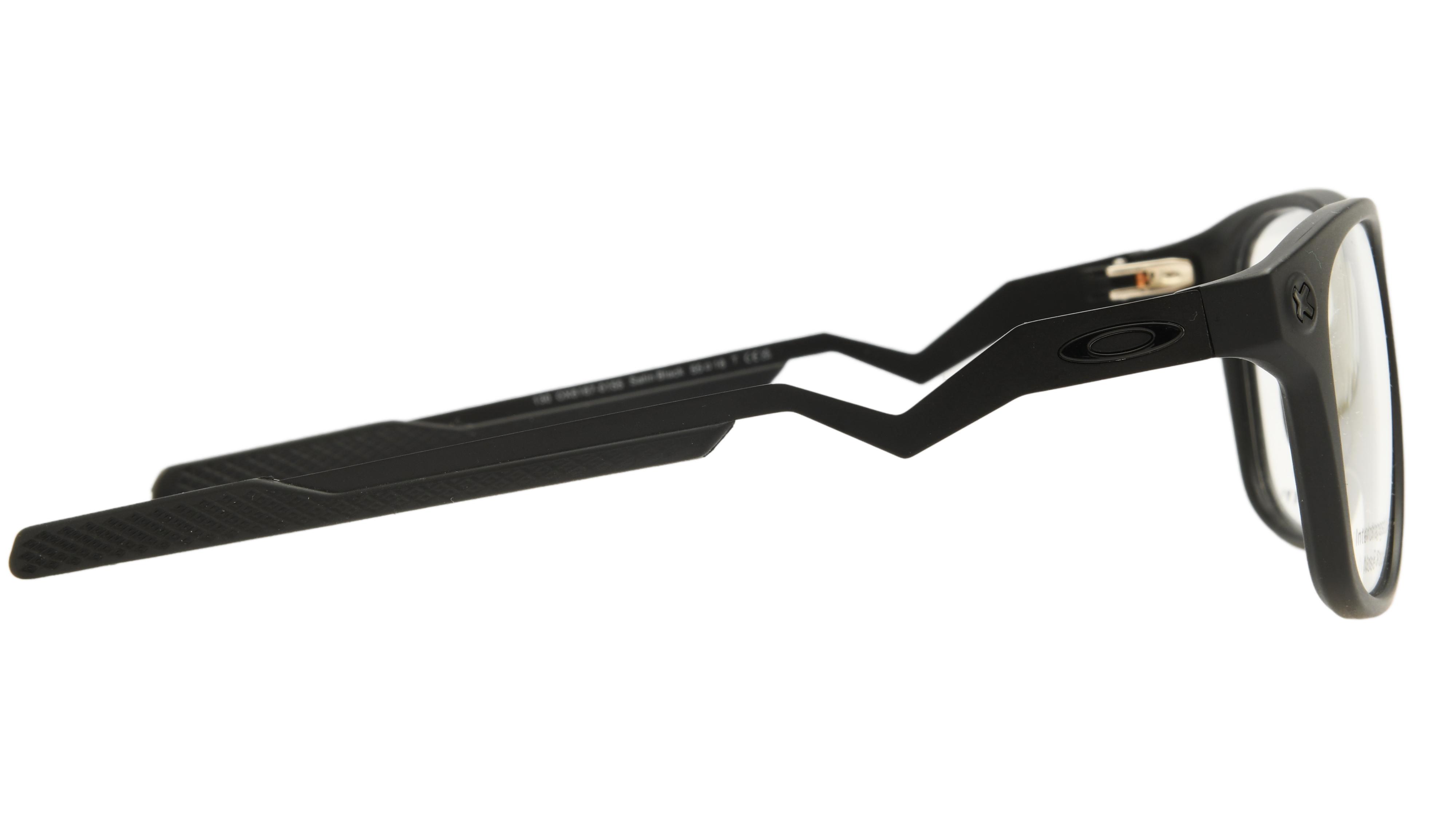 Lunettes de vue Oakley Homme Noir Rectangle Ox8187 Droite