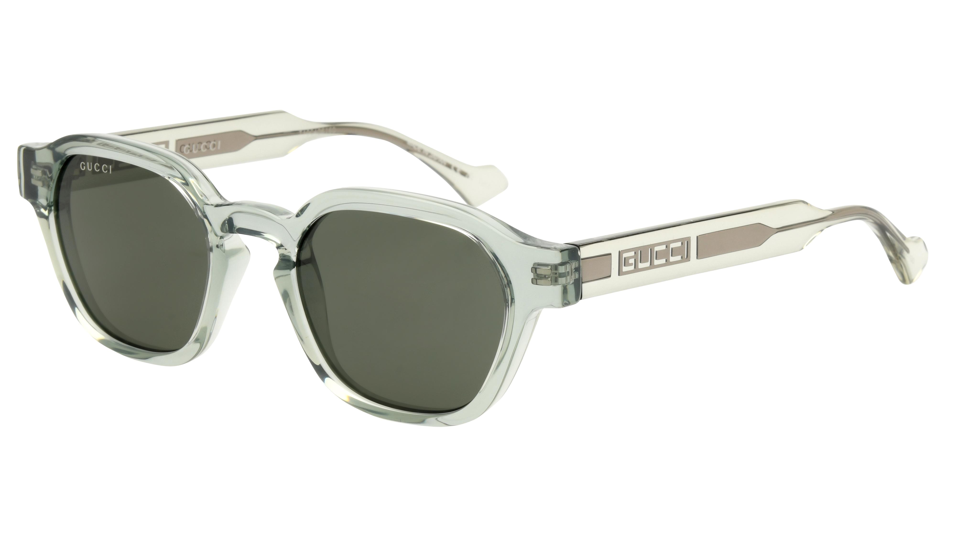 Lunettes de soleil Gucci Homme Gris Pantos Gg1730S Trois-Quart