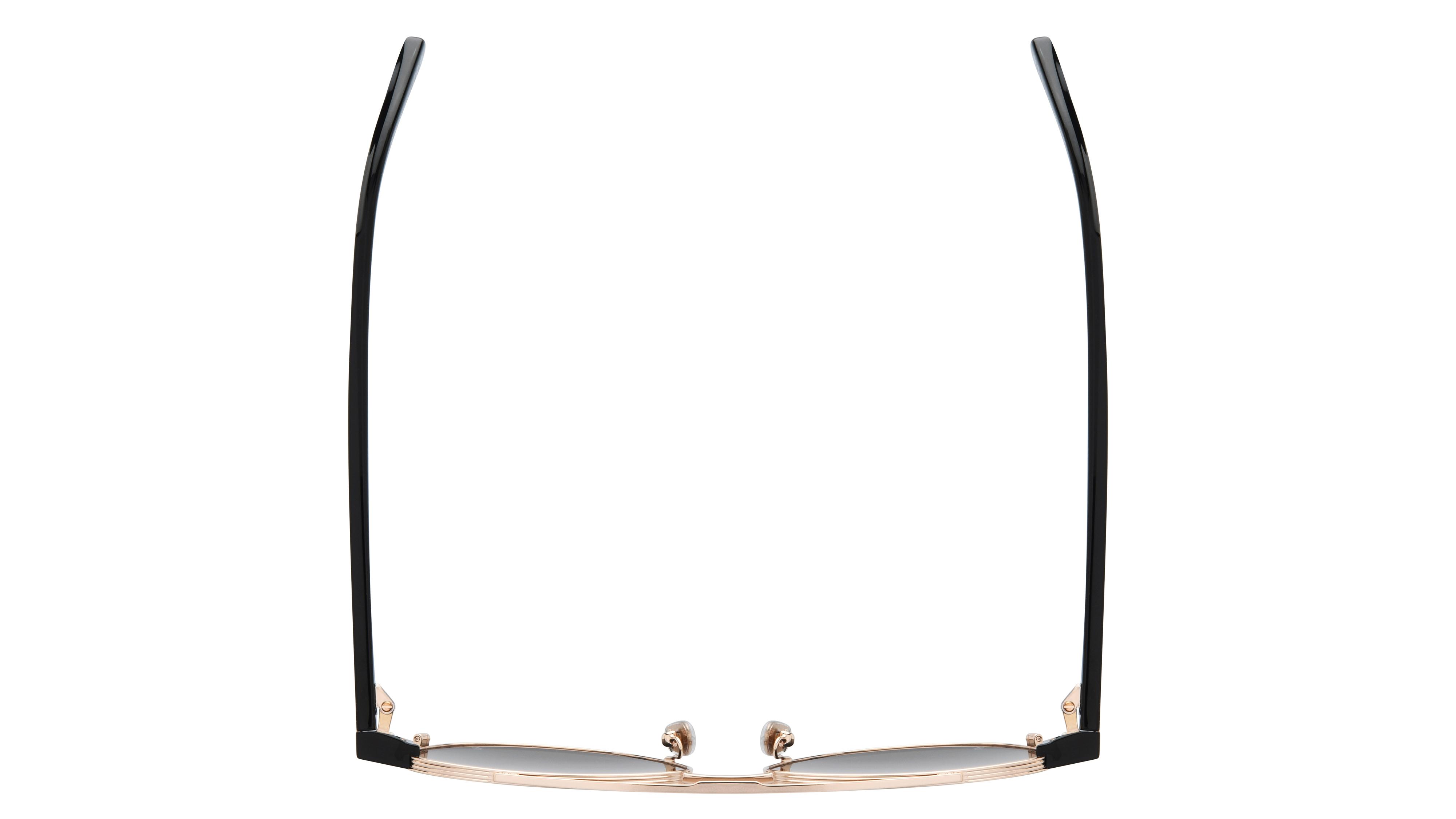 Lunettes de soleil Tom Ford Homme Noir Aviateur ft1361 Dessus