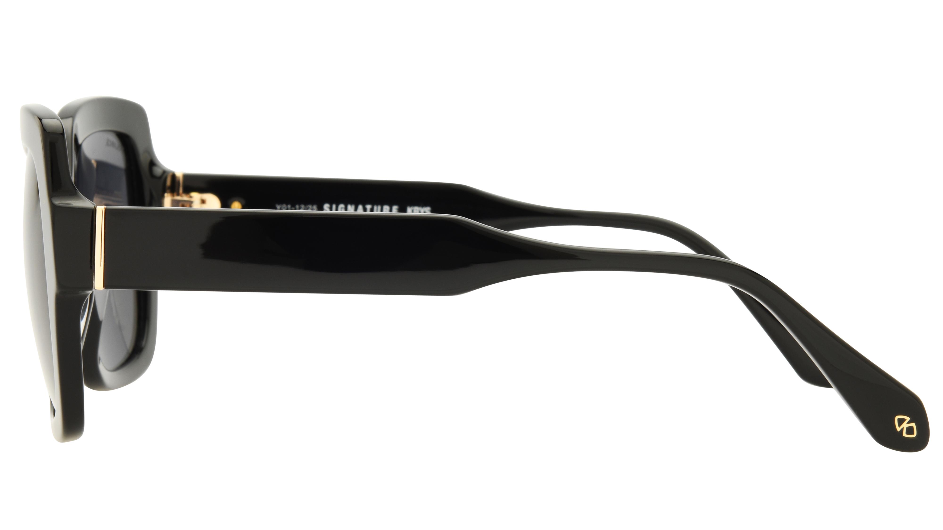 Lunettes de soleil Signature Krys Femme Noir Carré skj2614-d Gauche