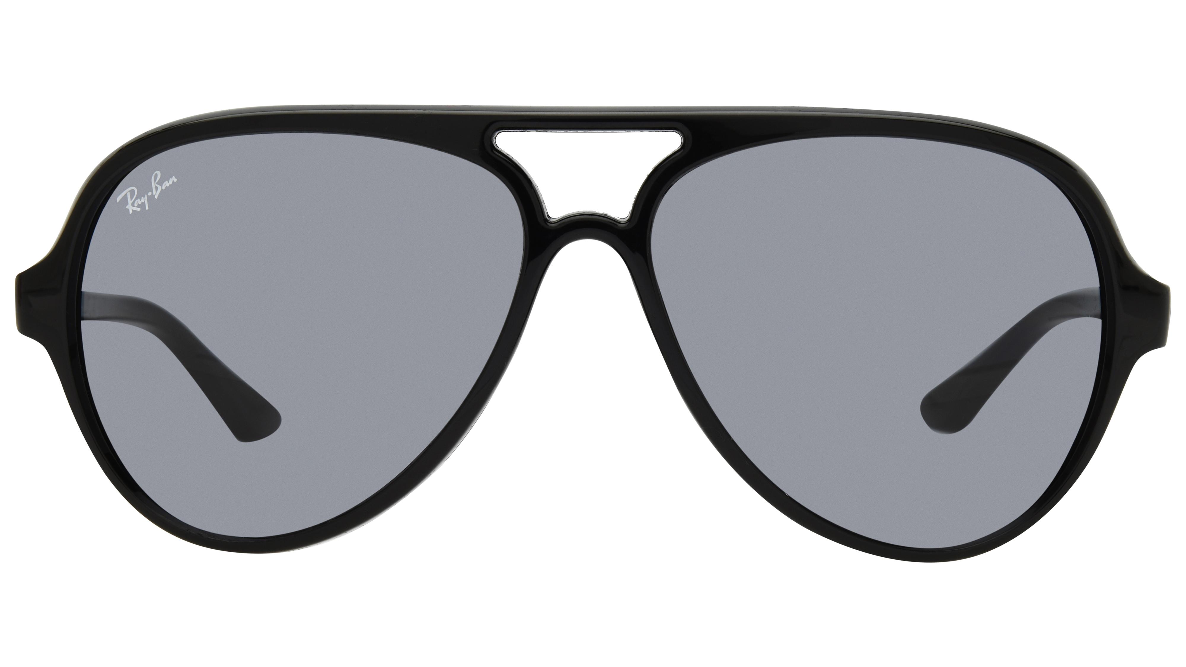 Lunettes de soleil Ray-Ban Homme Noir Aviateur Rb4125 Face