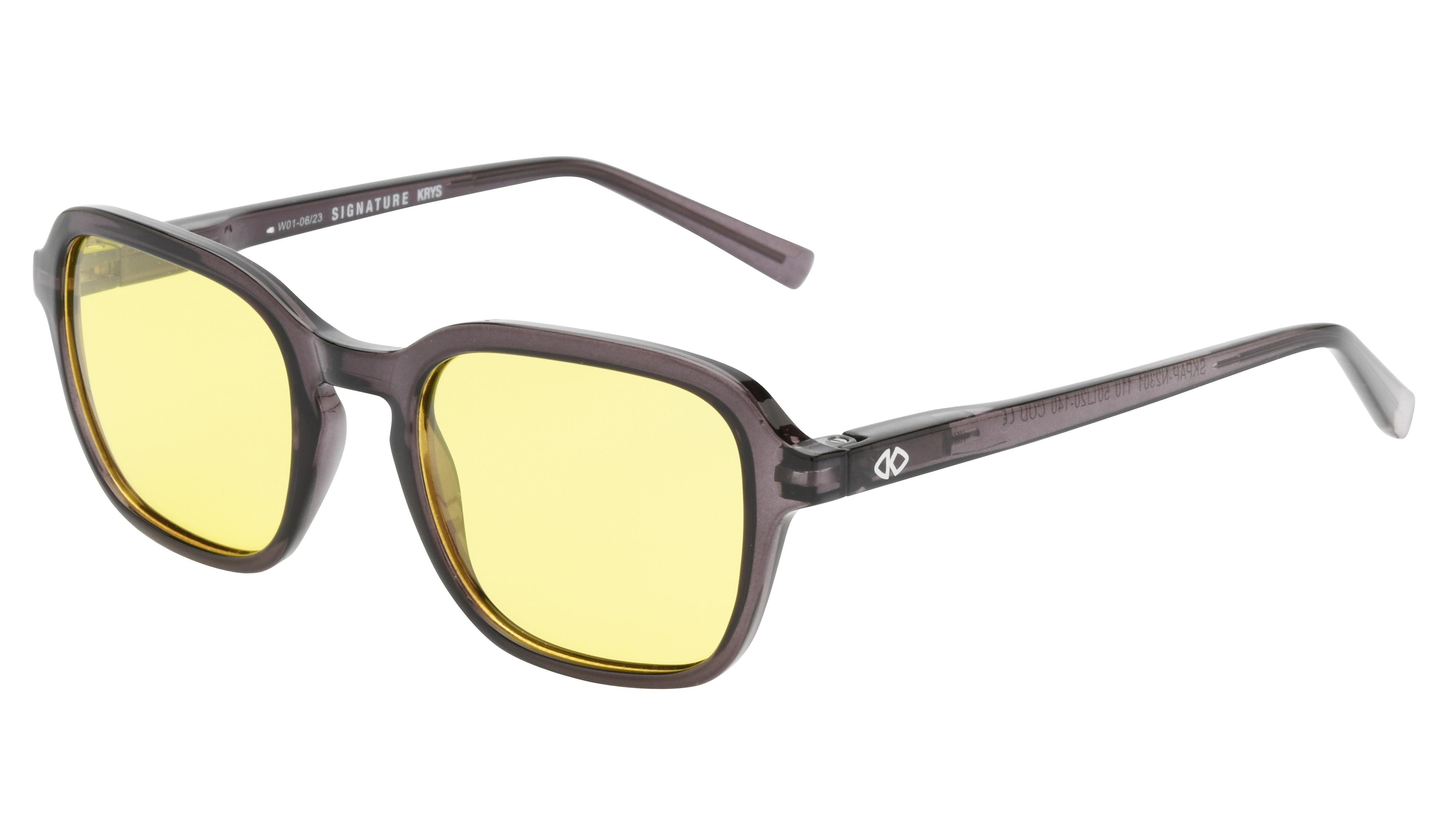 Lunettes de vue Signature Krys Mixte Gris Rectangle Skpap-N2301 Trois-Quart