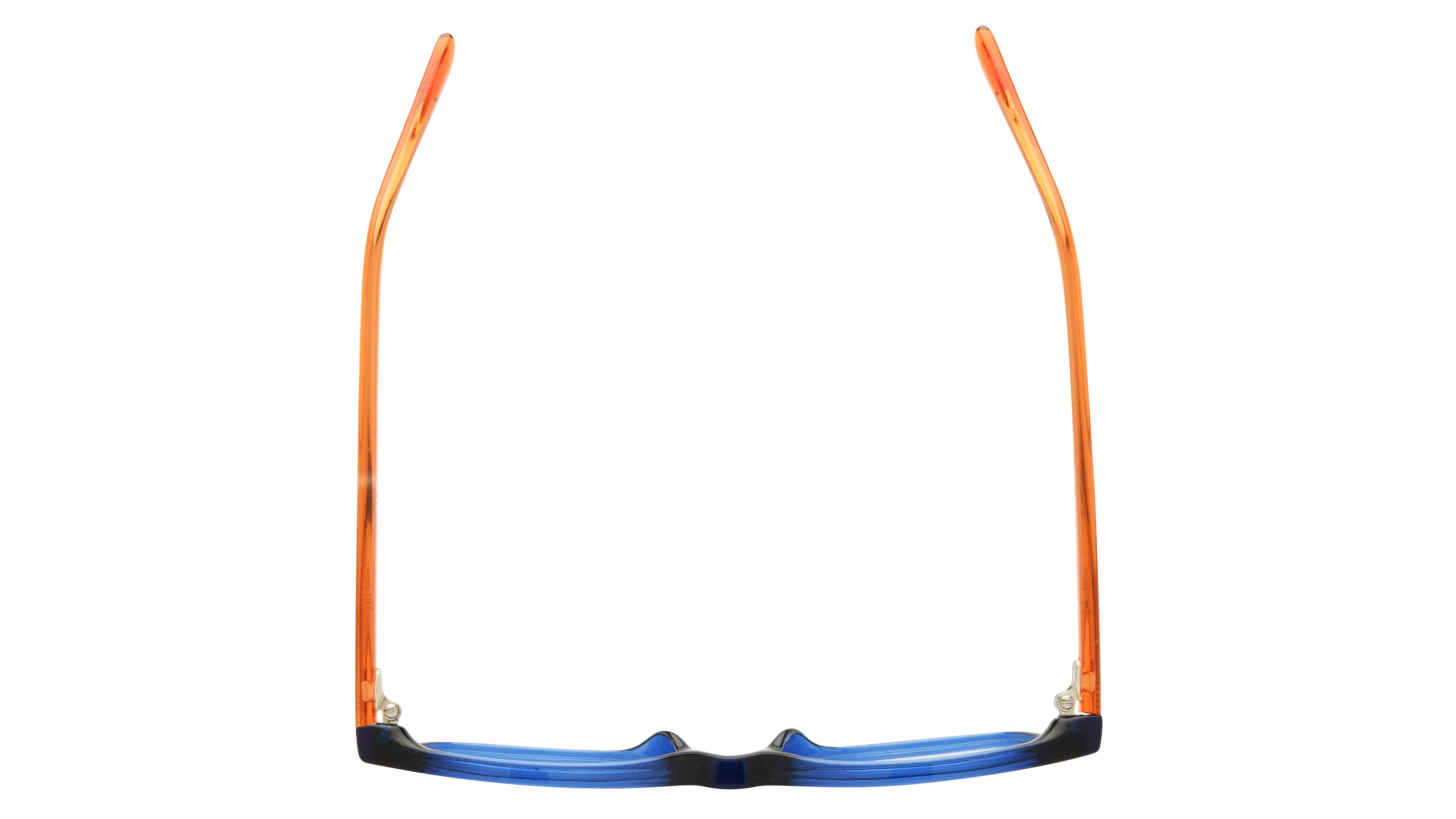 Lunettes de vue Alternance Enfant Bleu Rectangle alt26104 Dessus