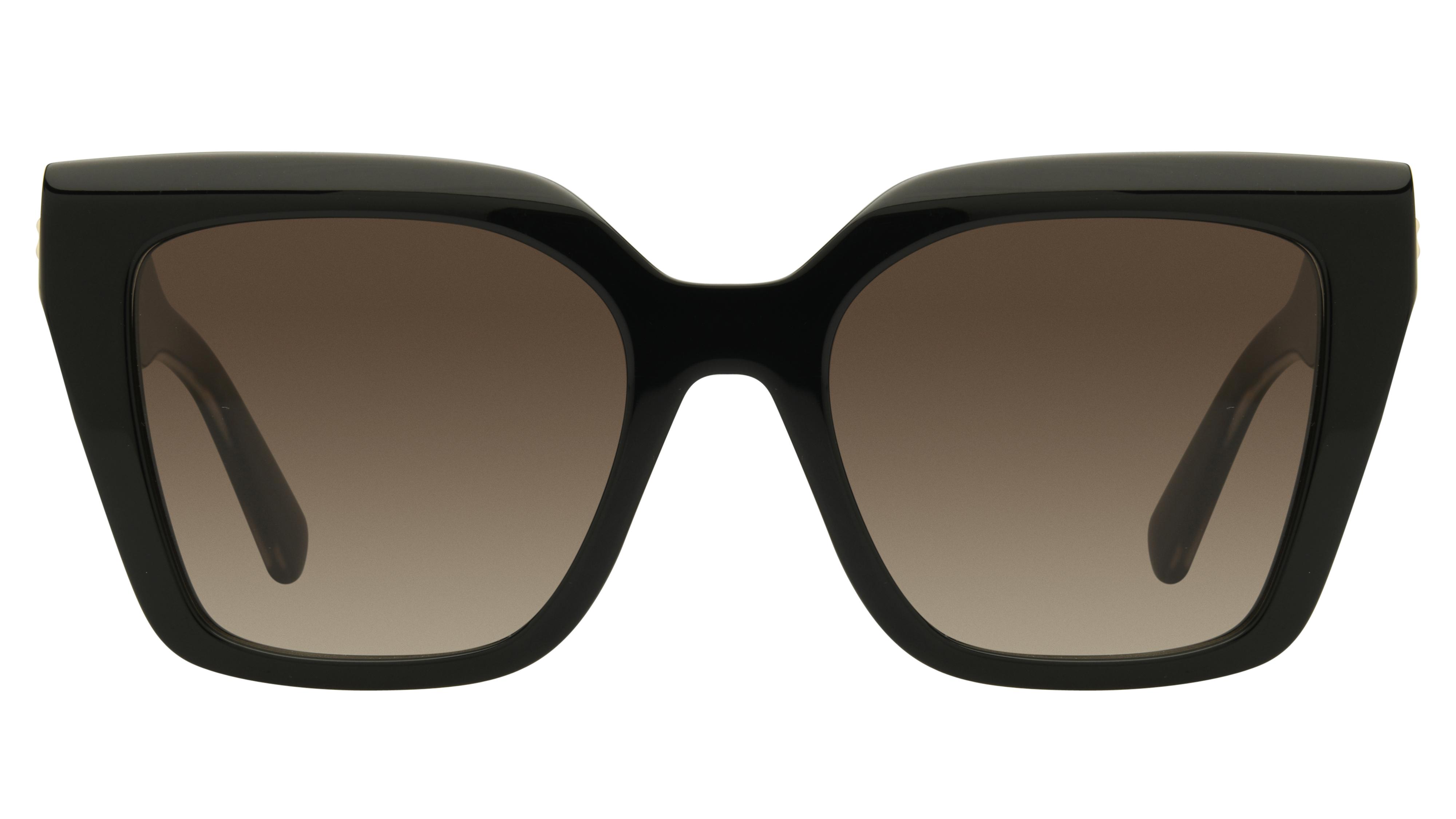 Lunettes de soleil Longchamp Femme Noir Papillon lo778s Face
