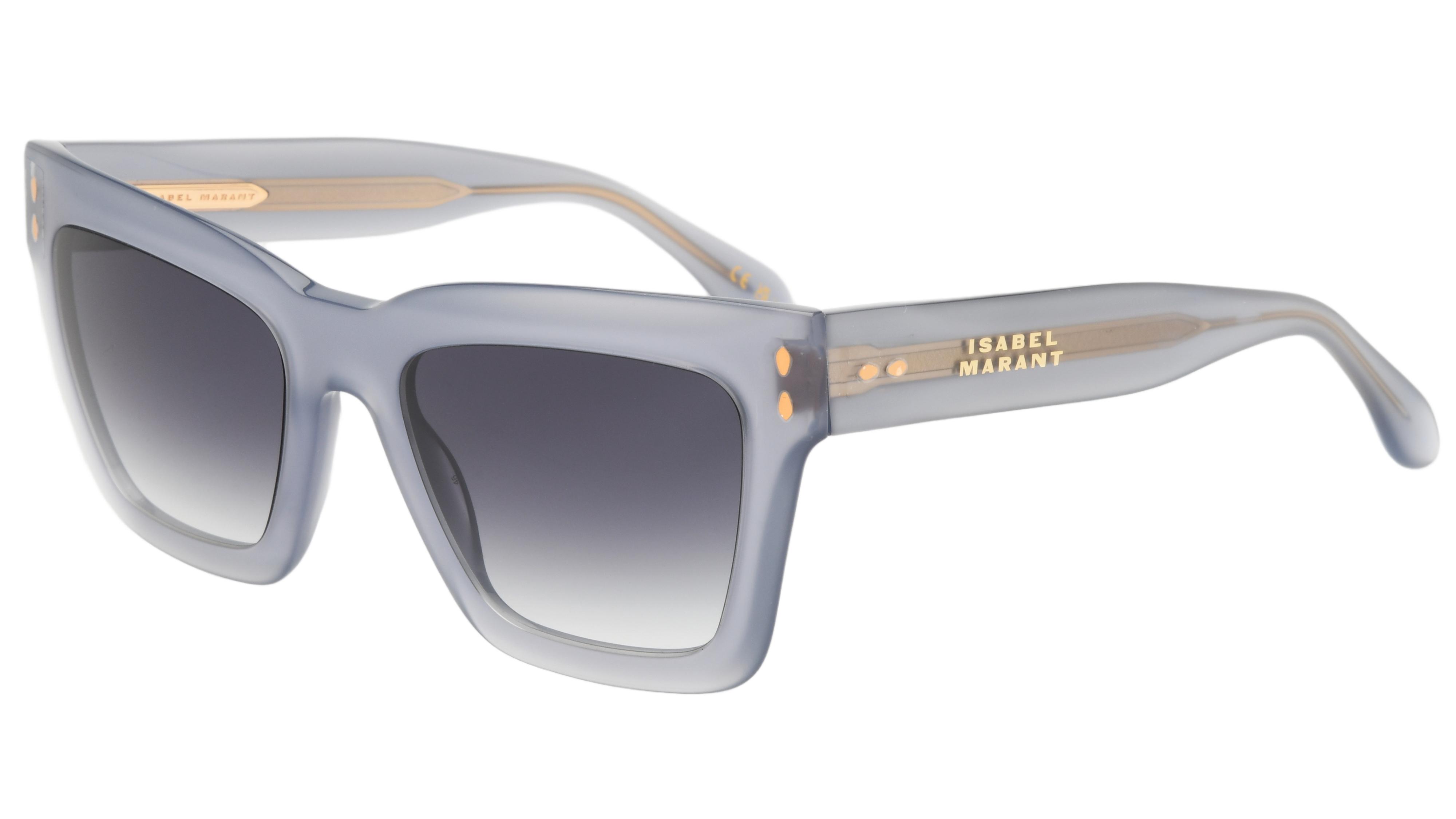 Lunettes de soleil Isabel Marant Femme Gris Rectangle Im0210/S Trois-Quart