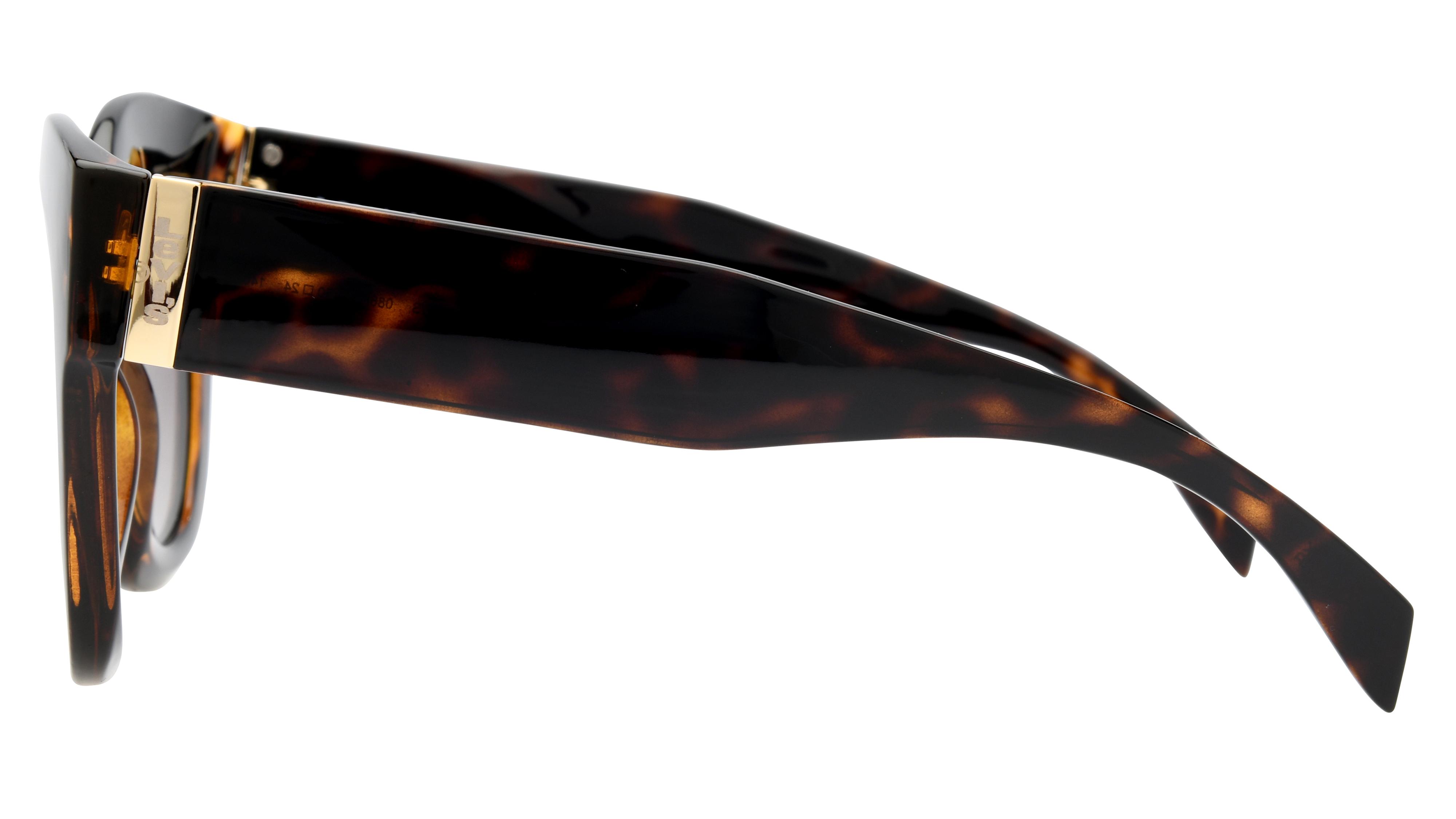Lunettes de soleil Levi's Femme Écaille Papillon Lv1067/S Gauche