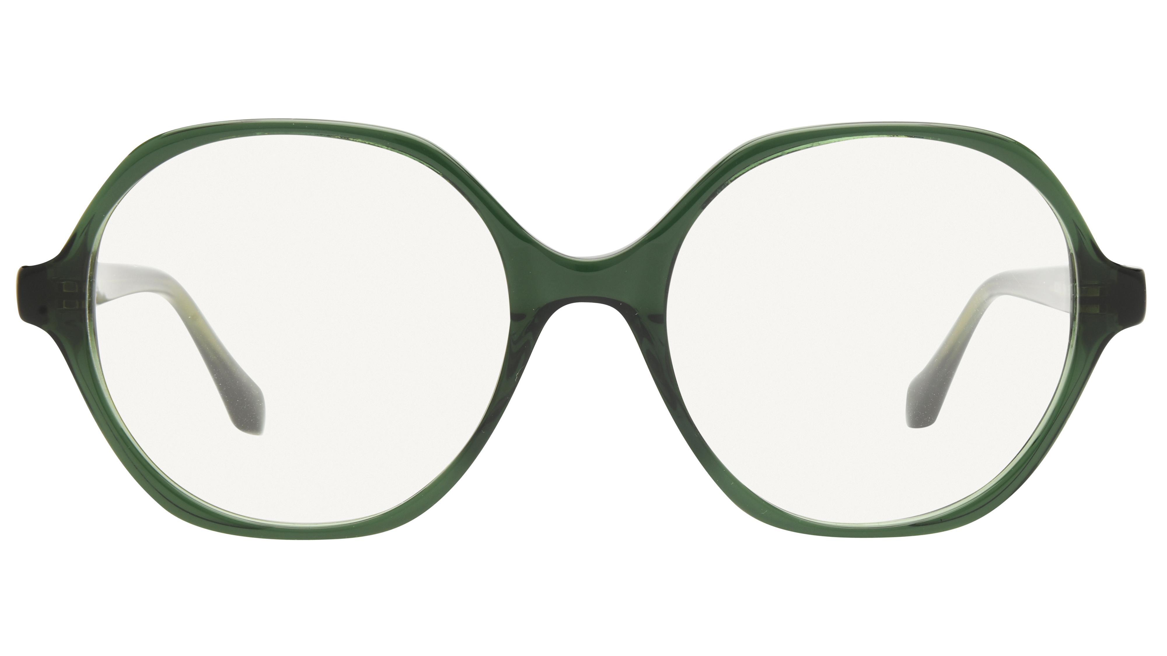 Lunettes de vue Sandro Femme Vert Ovale Sd2061 Face