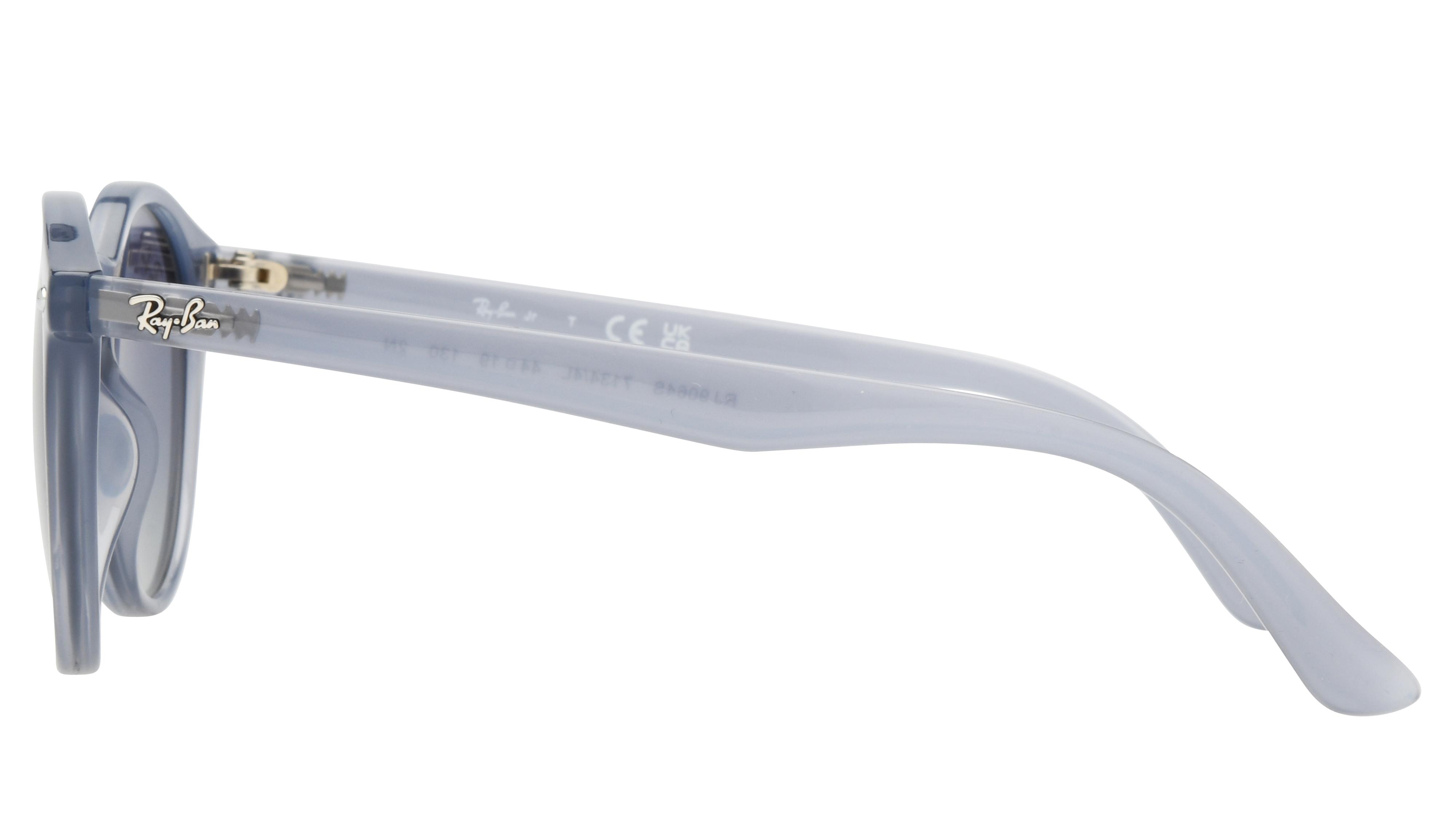 Lunettes de soleil Ray-Ban Mixte Bleu Pantos Rj9064S Gauche