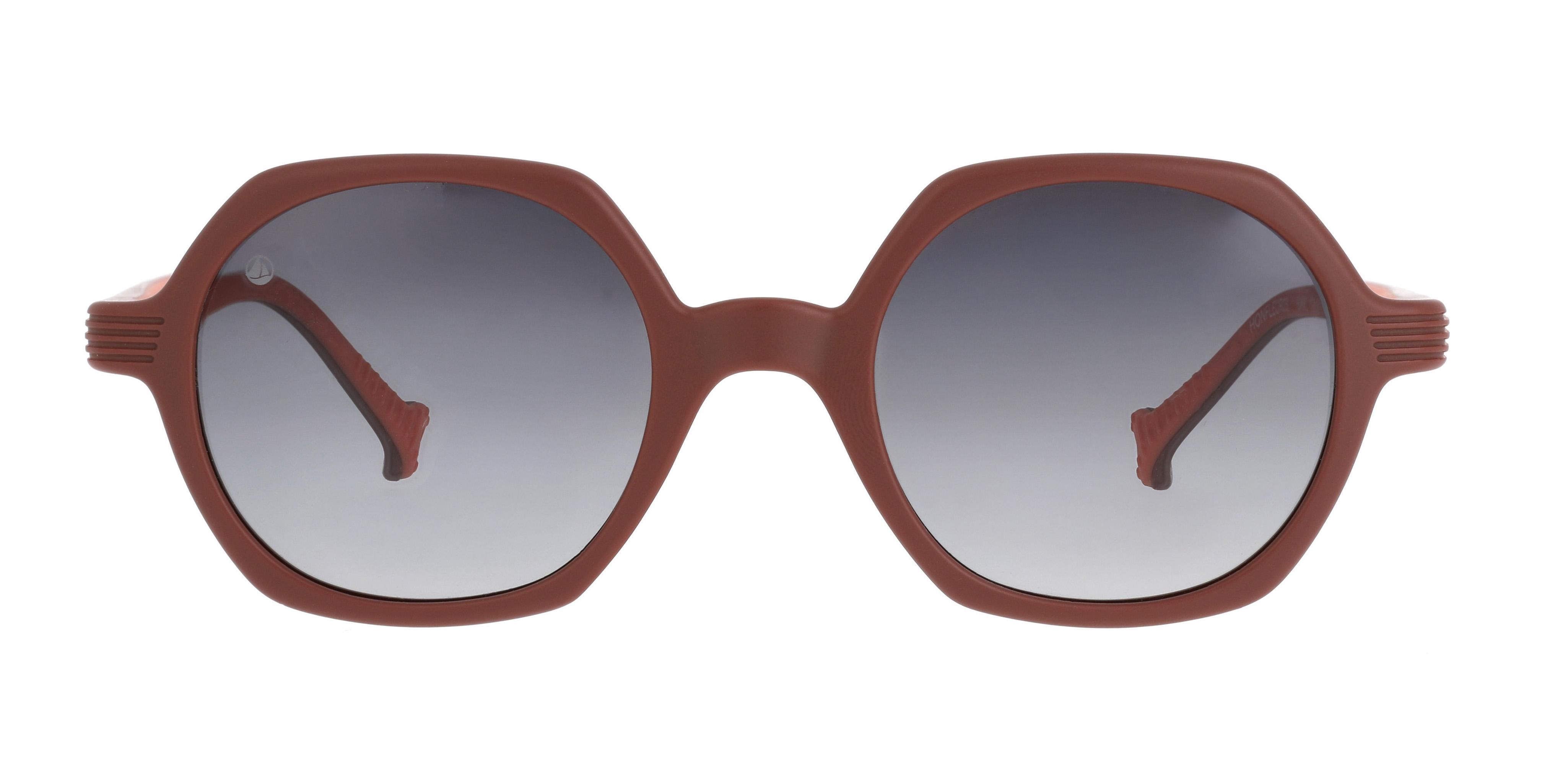 Lunettes de soleil Petit Bateau Enfant Rouge Carré Honfleur Face