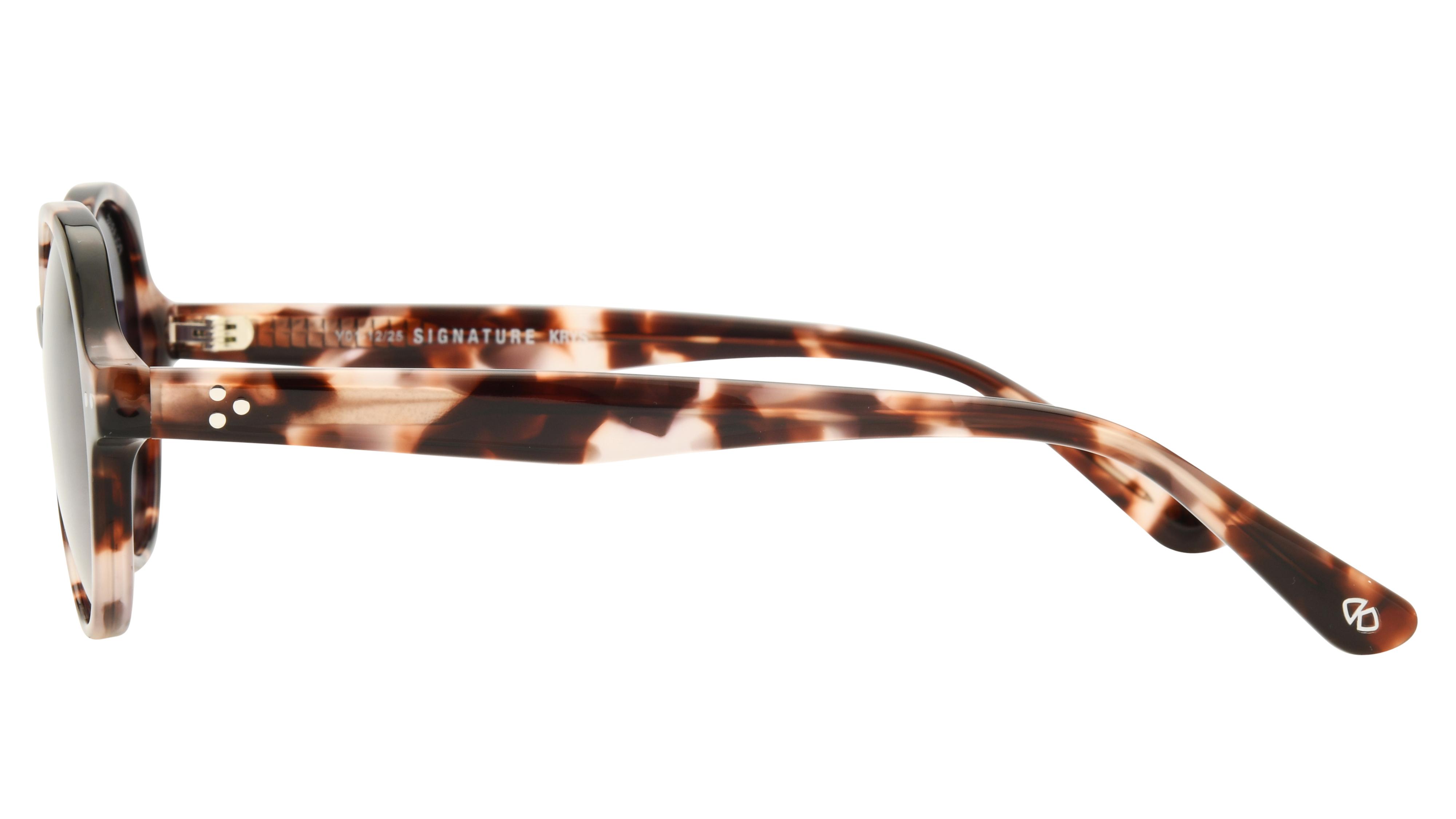 Lunettes de soleil Signature Krys Enfant Écaille Ronde sks2620-c Gauche