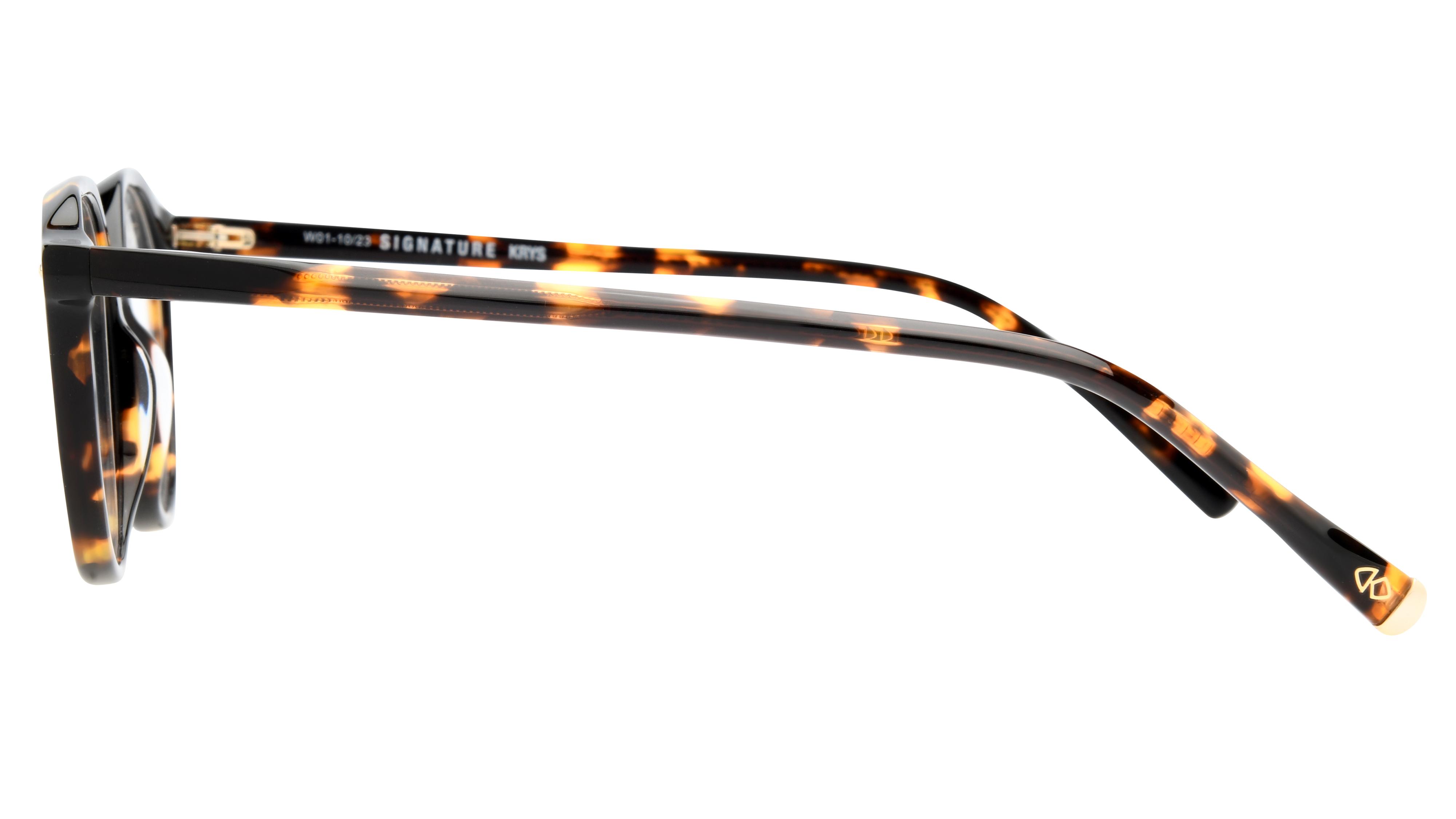 Lunettes de vue Signature Krys Femme Écaille Ovale Ml2405 Gauche
