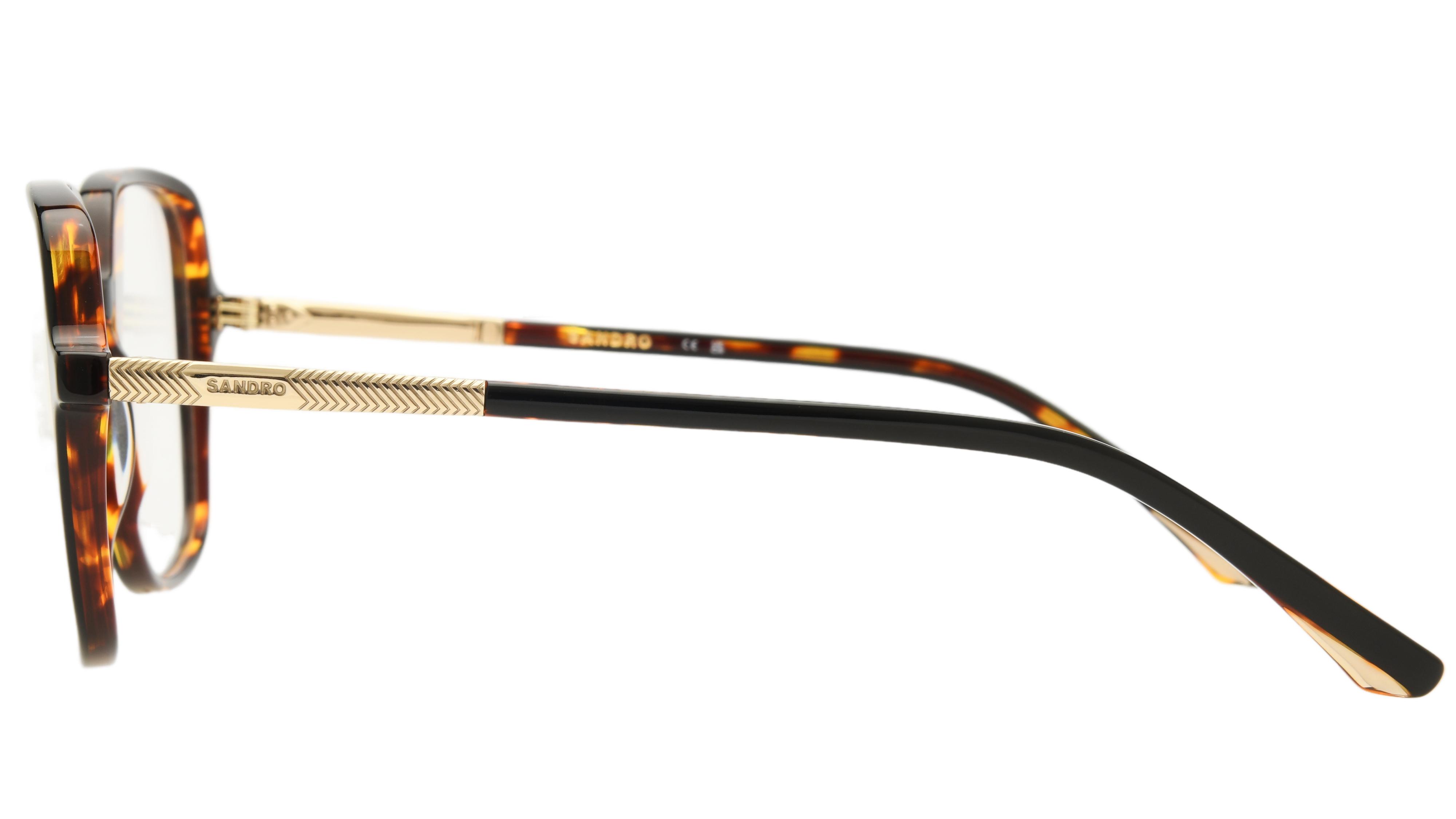 Lunettes de vue Sandro Femme Écaille Rectangle Sd2059 Gauche