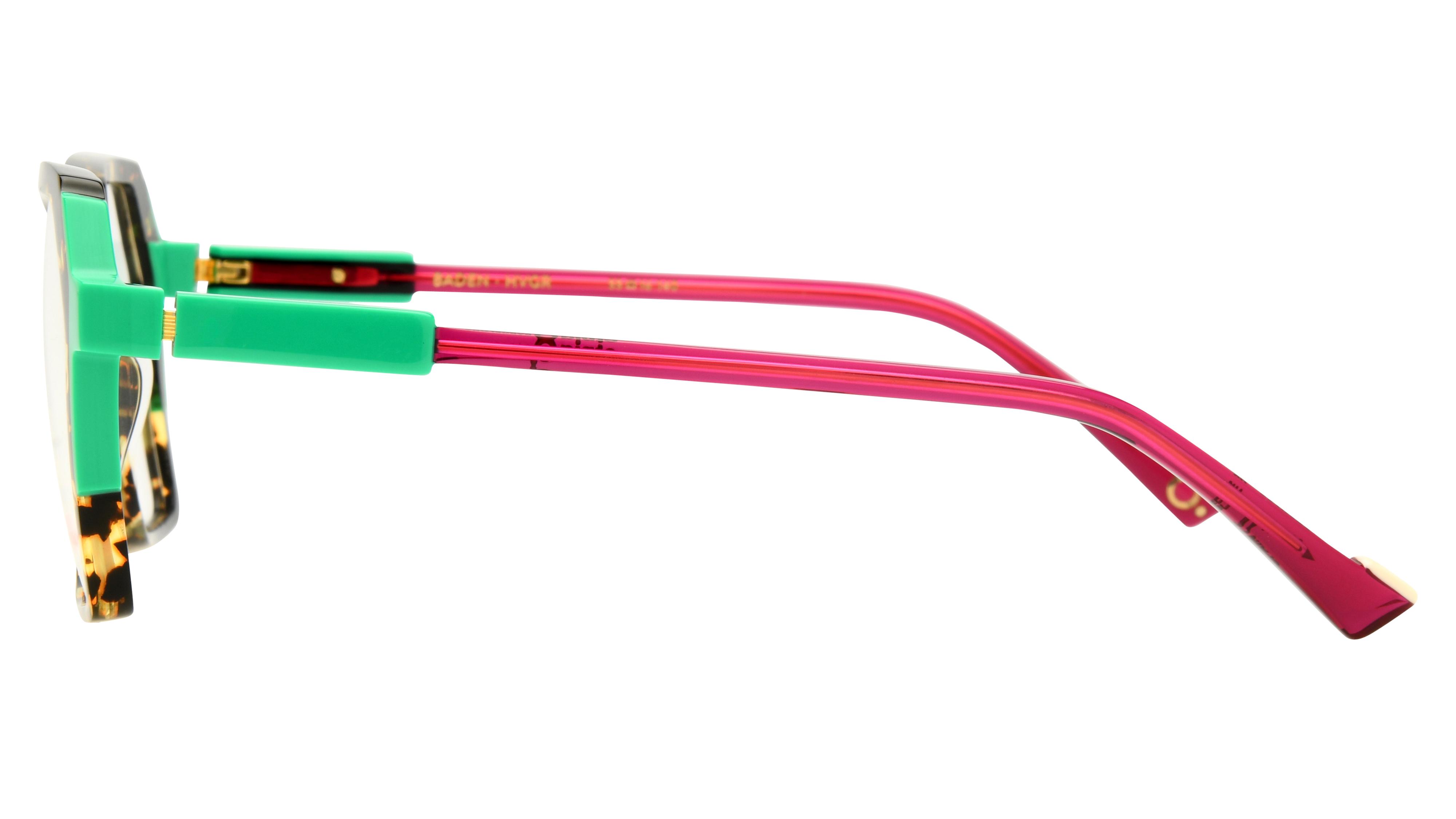 Lunettes de vue Etnia Barcelona Femme Écaille Rectangle Baden Gauche