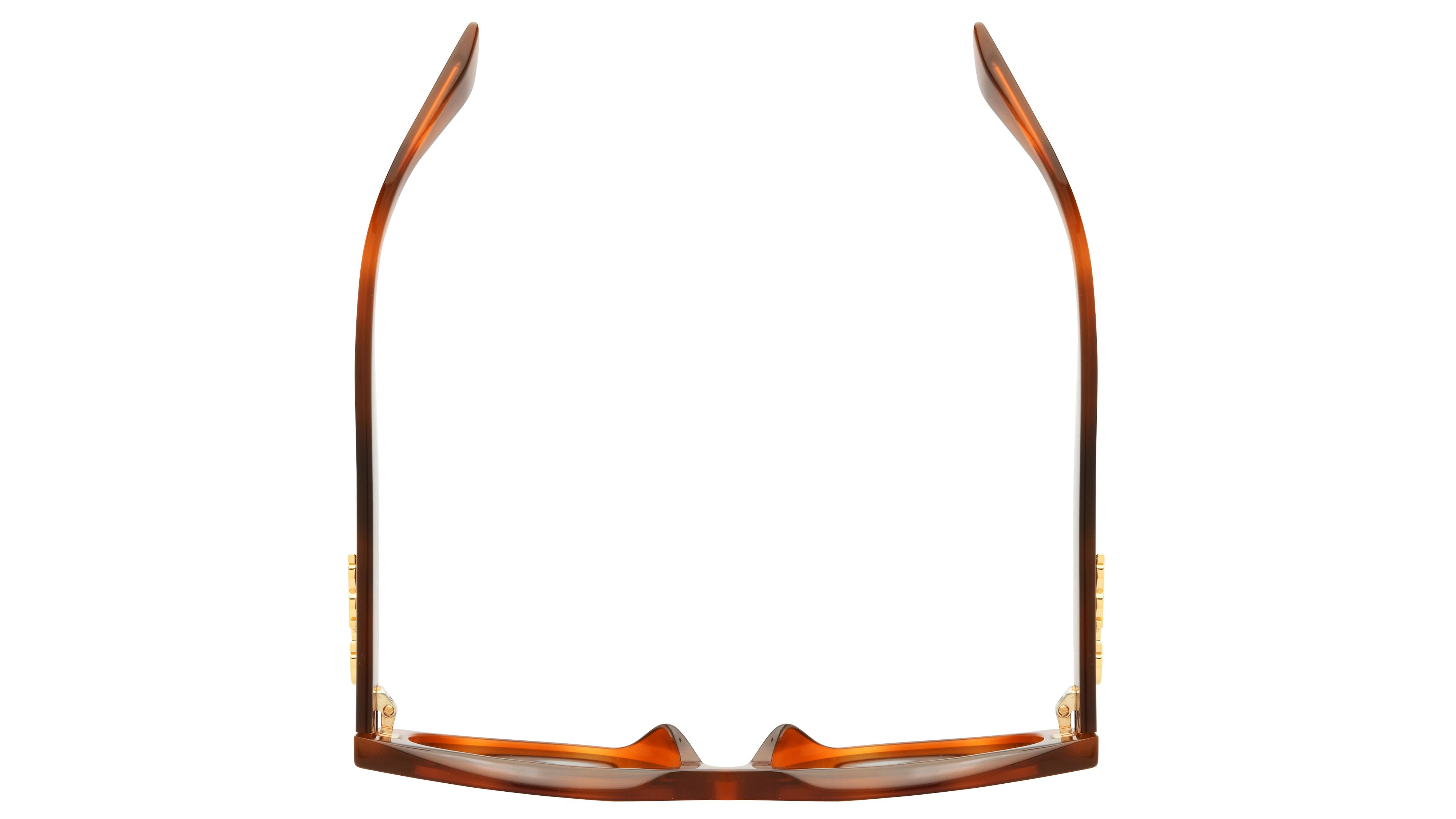Lunettes de soleil Gucci Femme Marron Papillon gg1845sa Dessus